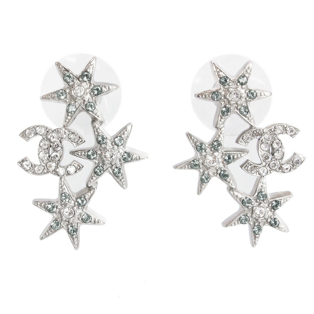 楽天市場】美品 シャネル ココマーク ピアス ライオン ゴールドカラー