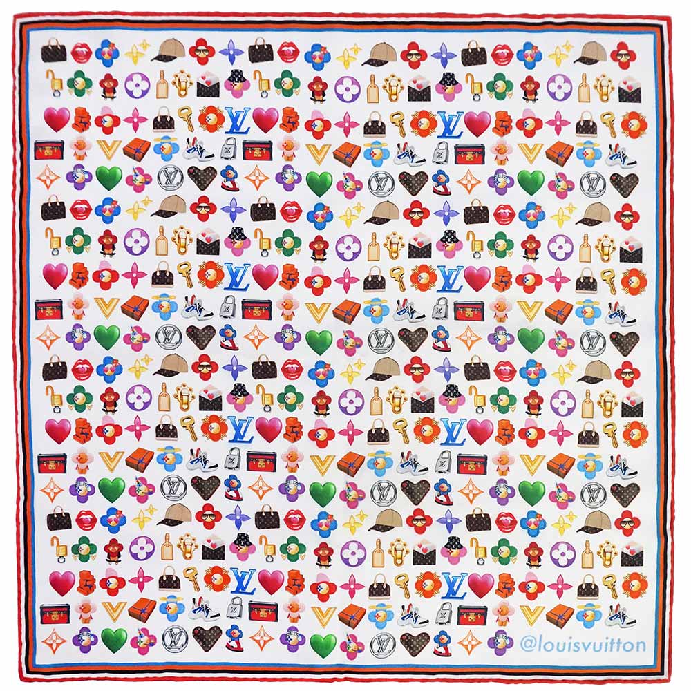 楽天市場】LOUIS VUITTON ルイヴィトン バンダナ スカーフ カレ