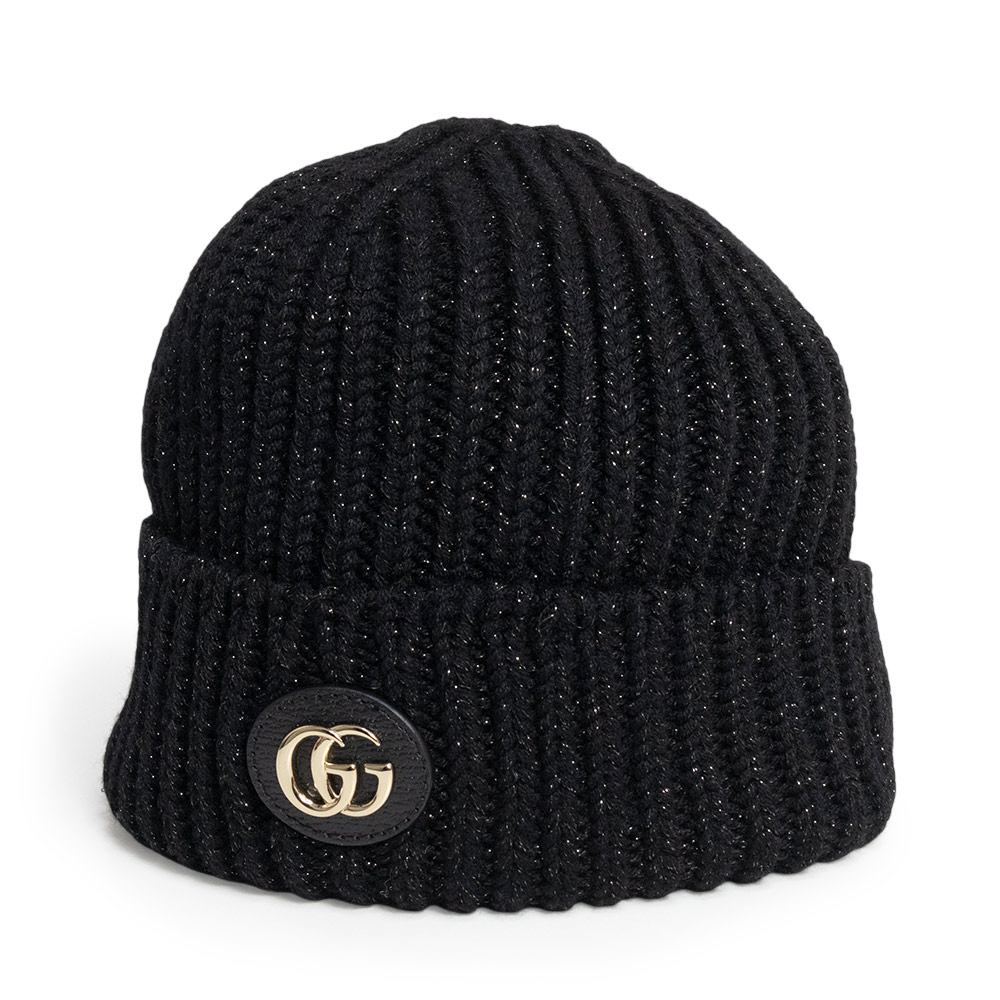 楽天市場】GUCCI グッチ GGパターンカシミア100% リブニットキャップ