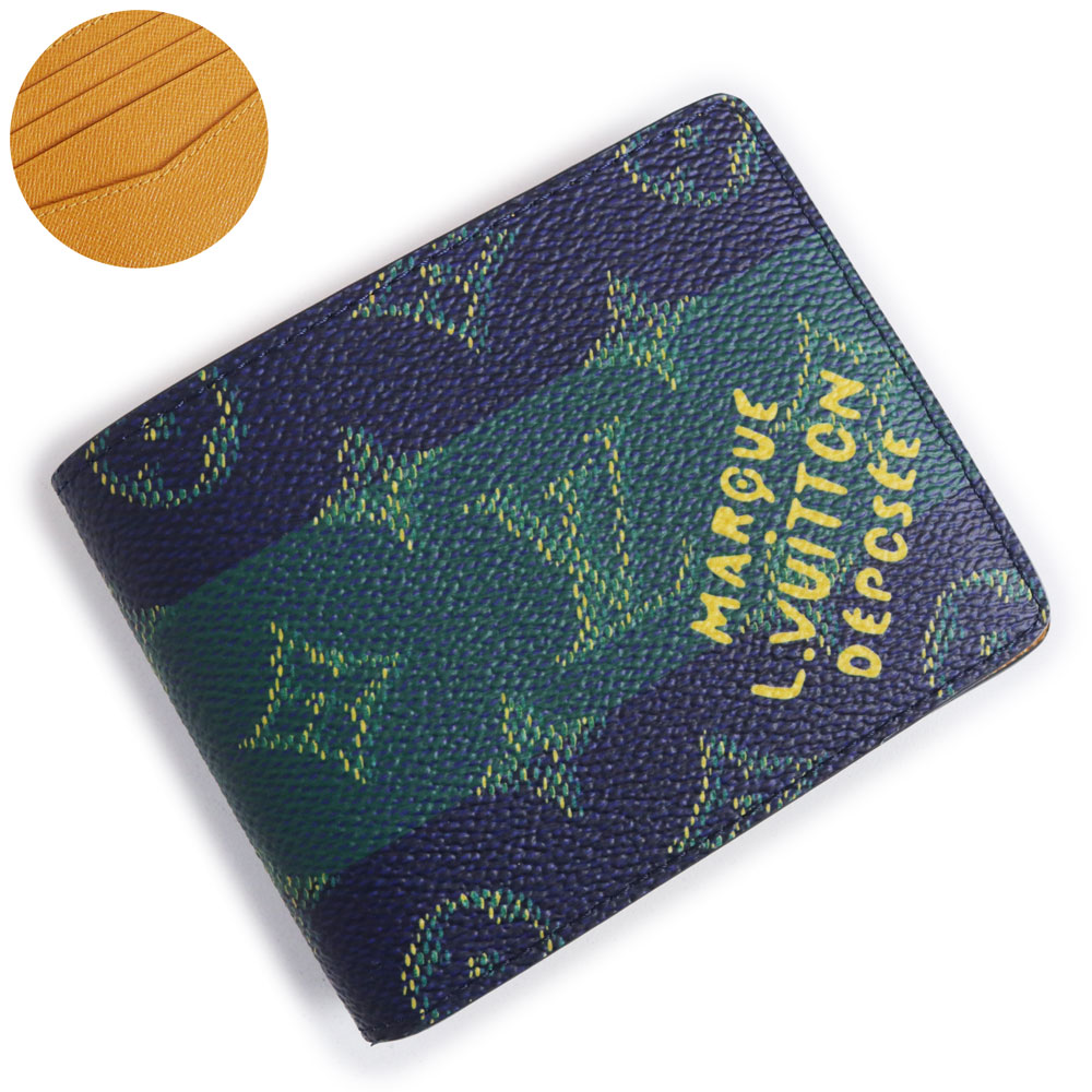 ルイヴィトン モノグラム LVエスカル ポルトフォイユ ヴィクトリーヌ ブルー 楽天市場】ルイヴィトン 財布 レディース メンズ モノグラム エスカル