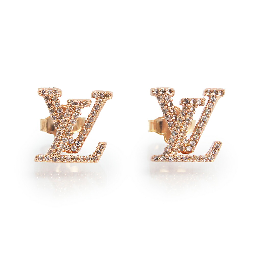 楽天市場】 ルイヴィトン LOUIS VUITTONピアス・LV アイコニック