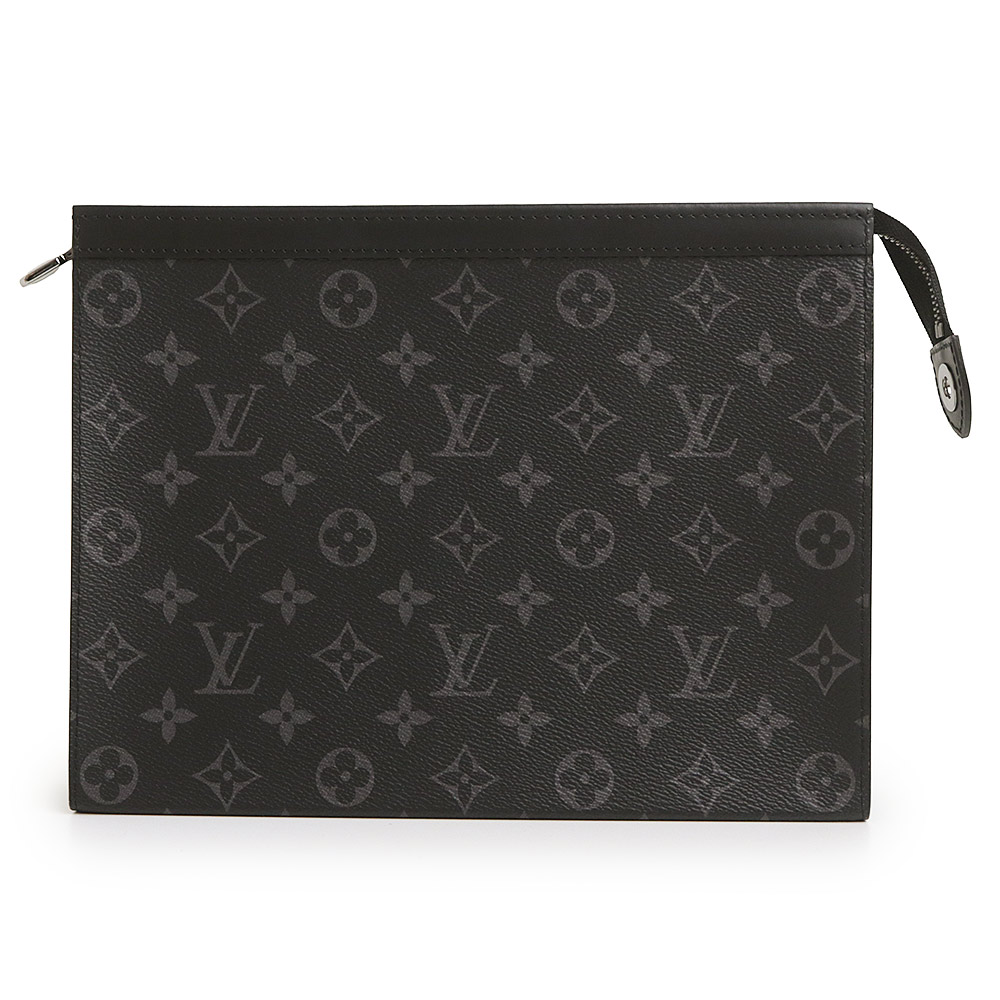ルイ ヴィトン モノグラム エクリプス ポシェット ヴォワヤージュMM クラッチバッグ セカンドバッグ M61692 LOUIS VUITTON 【中古】 200026843019.jpg
