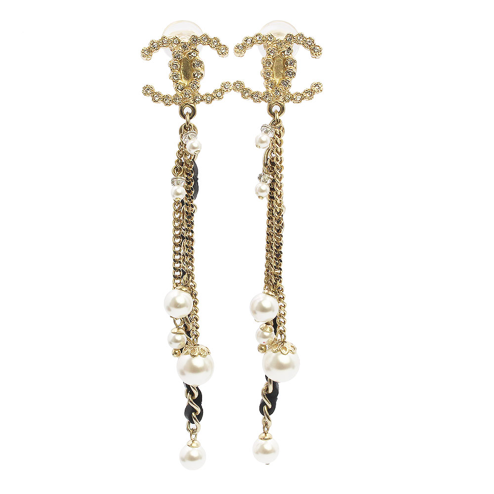 楽天市場】CHANEL シャネル Coco Mark Earrings ココマークイヤリング