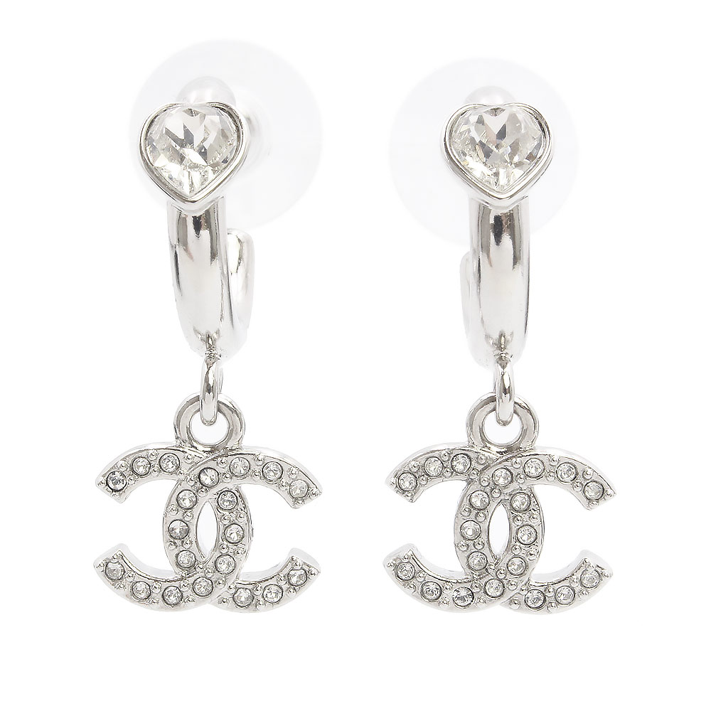 楽天市場】質屋 シャネル CHANEL フープピアス ココマーク 星 ライン