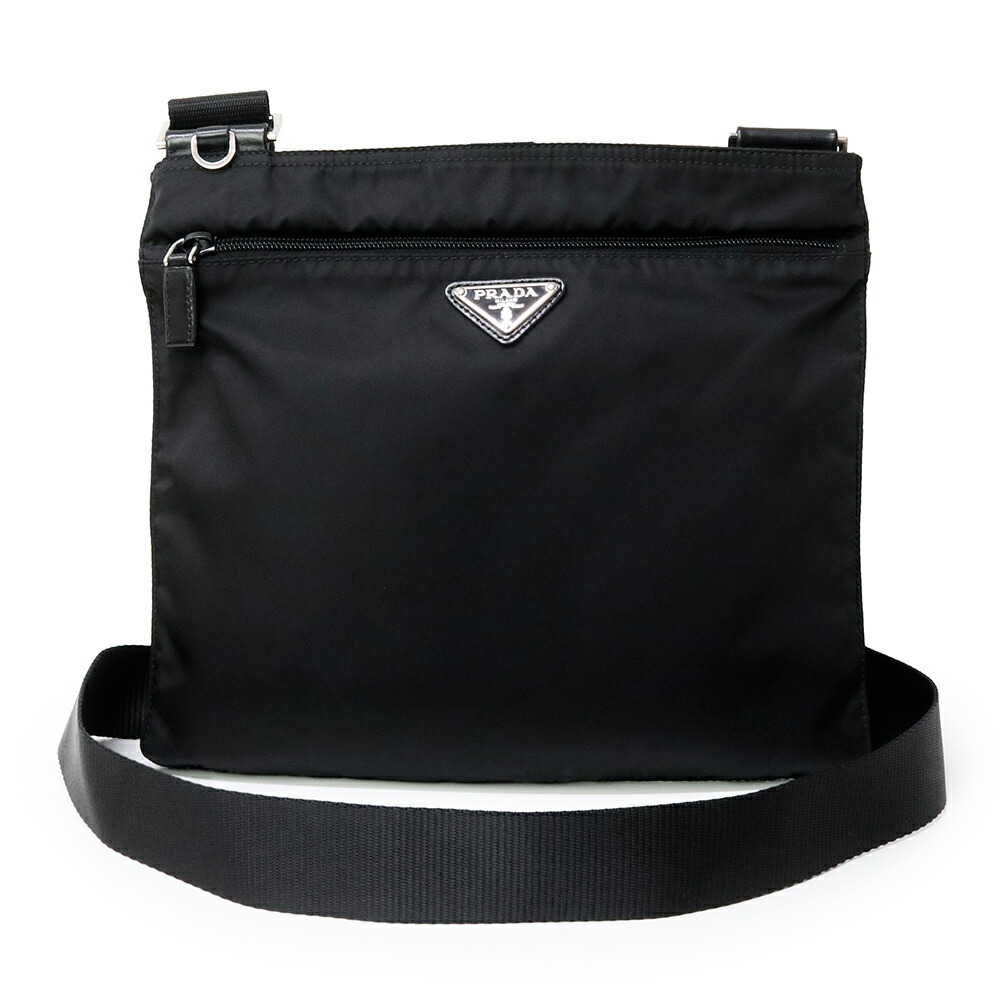 楽天市場】PRADA プラダ ショルダーバッグ ネロ ブラック テスート