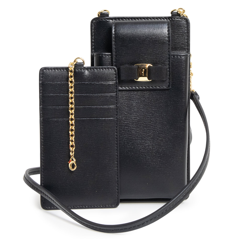 楽天市場】フェラガモ フォンケース ヴァラ 携帯ケース ブラック