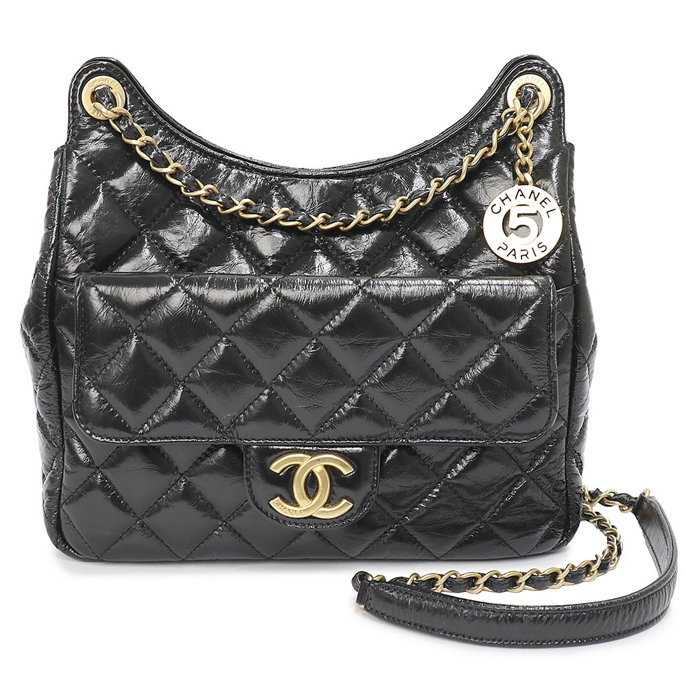 楽天市場】CHANEL シャネル スモールホーボー ショルダーバッグ
