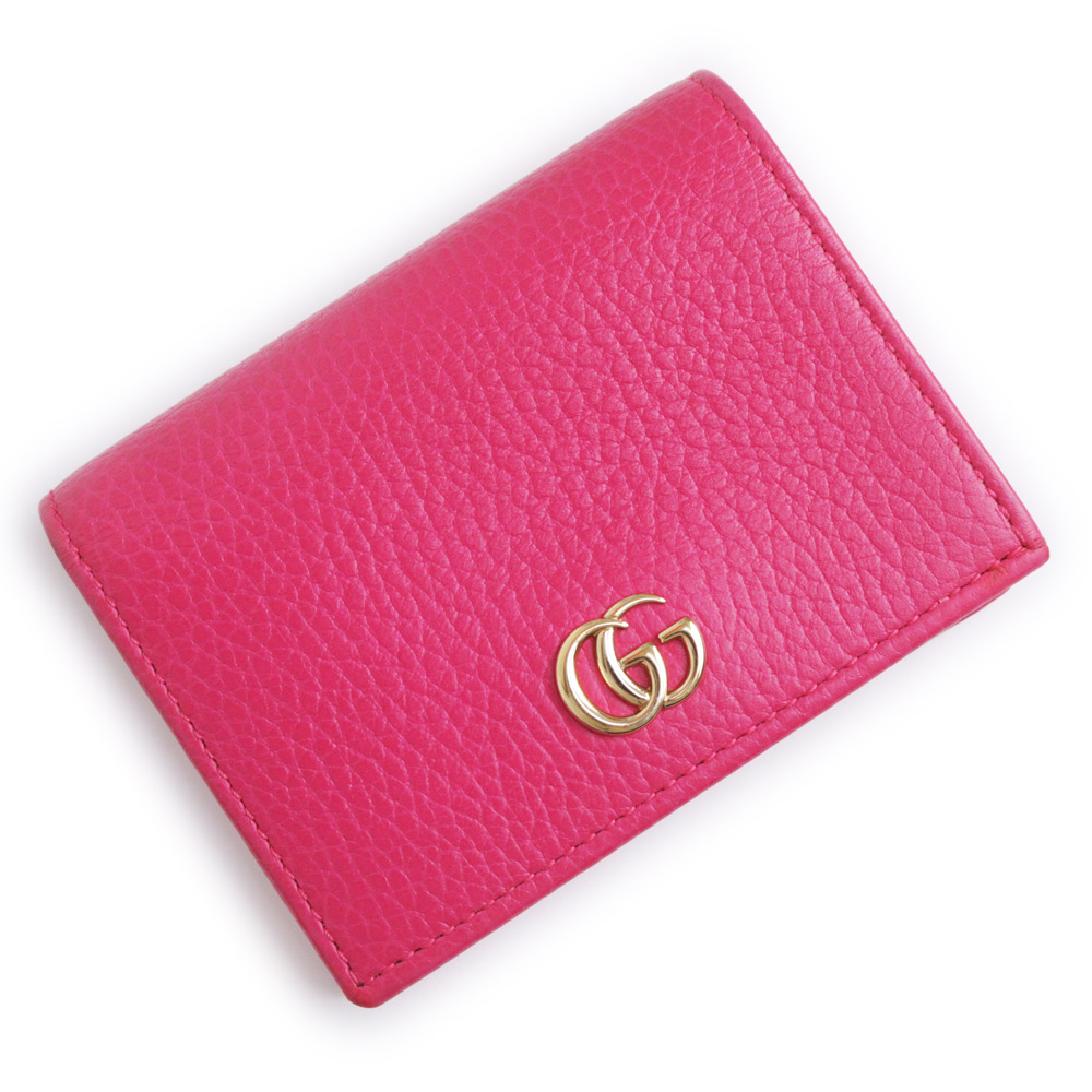 楽天市場】GUCCI グッチ 二つ折り財布 772640 スクリプトカードケース