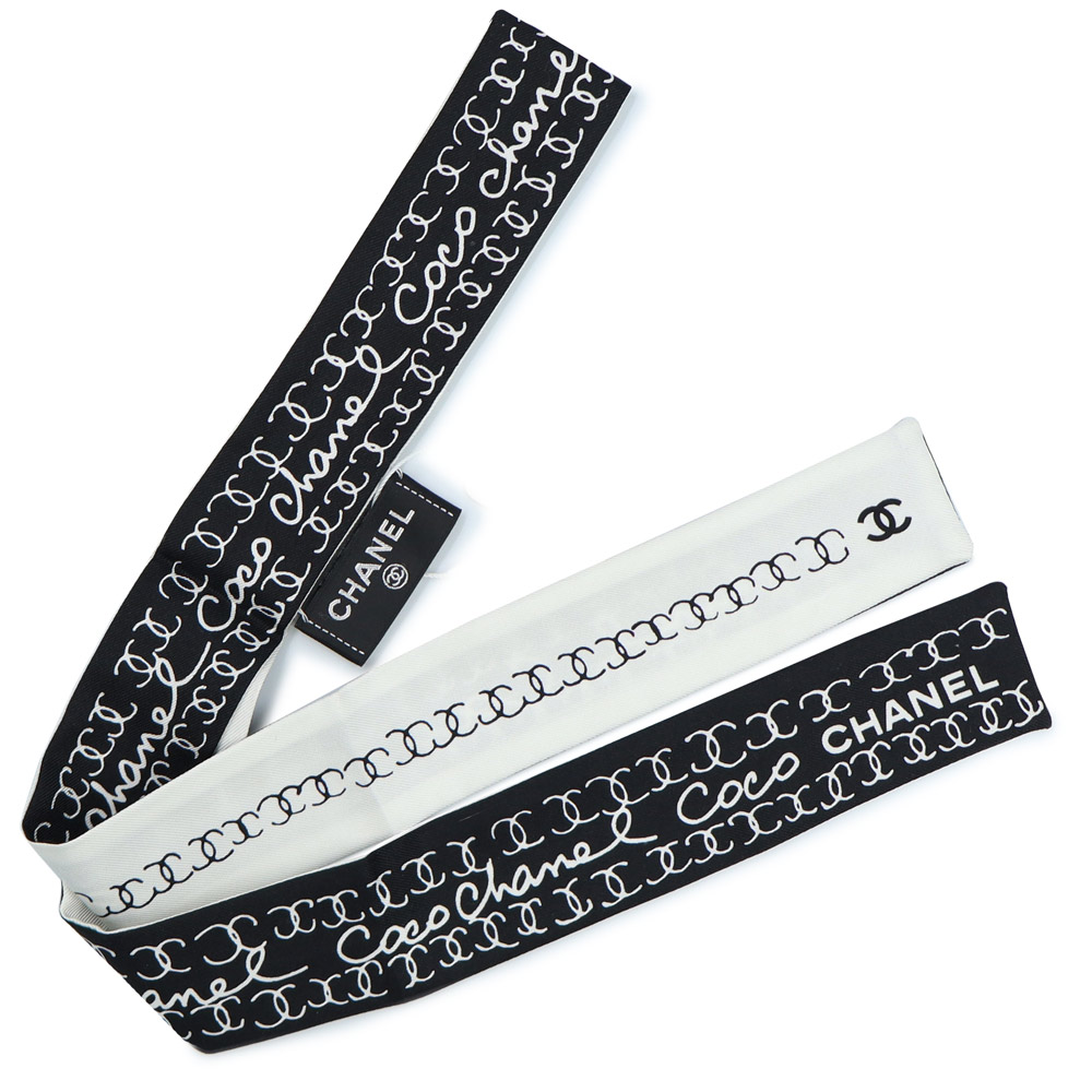 楽天市場】美品 CHANEL シャネル ヘアバンド ココマーク ブラック 黒