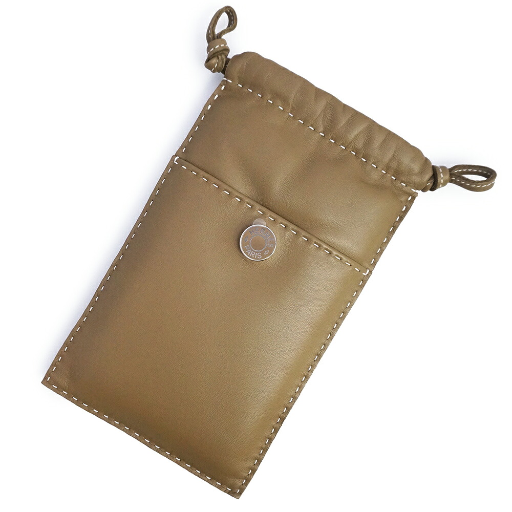 楽天市場】HERMES エルメス スマホ アカボックス ショルダーストラップ