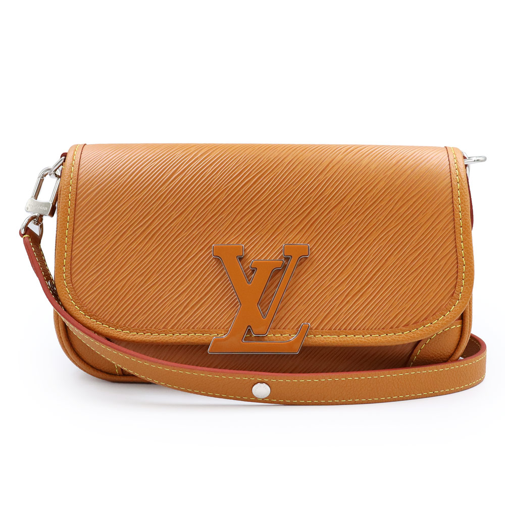 【未使用　展示品】LOUIS VUITTON ルイ ヴィトン M59459 ビュシ NM エピレザー ゴールドミエル ブラウン 2WAY ショルダーバッグ 斜め掛け シルバー金具