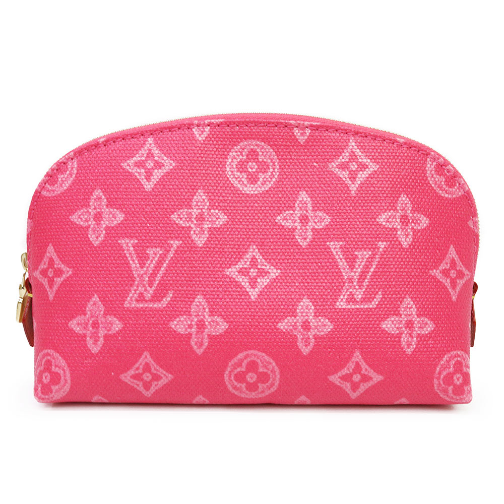 【新品・未使用品】LOUIS VUITTON ルイ ヴィトン M28240 ポシェット コスメティック PM モノグラムオリジン キャンバス ローズピヴォワンヌ ピンク 化粧ポーチ レザー ゴールド金具 箱付