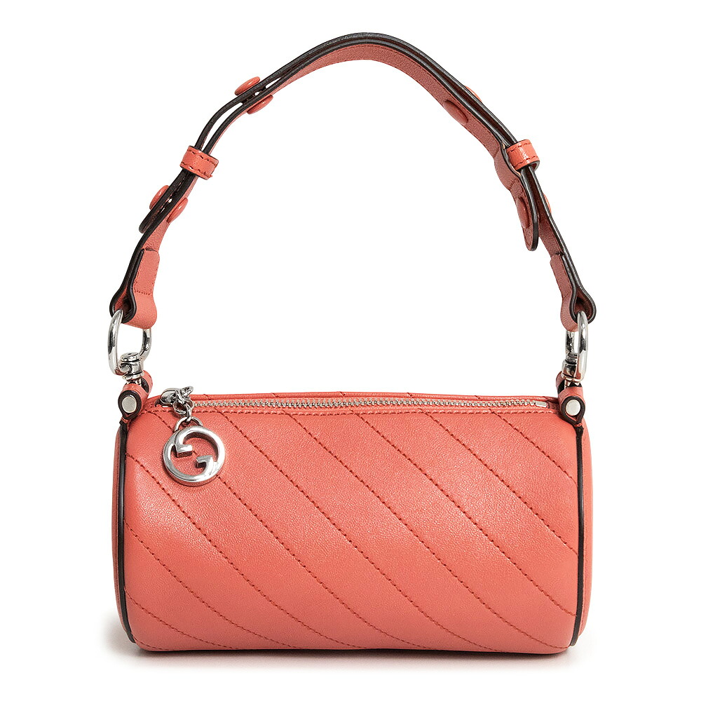 【未使用 展示品】GUCCI グッチ 760170 インターロッキングG ブロンディ ミニ レザー ピンク ショルダーバッグ シルバー金具|ブランドシティ BrandCity