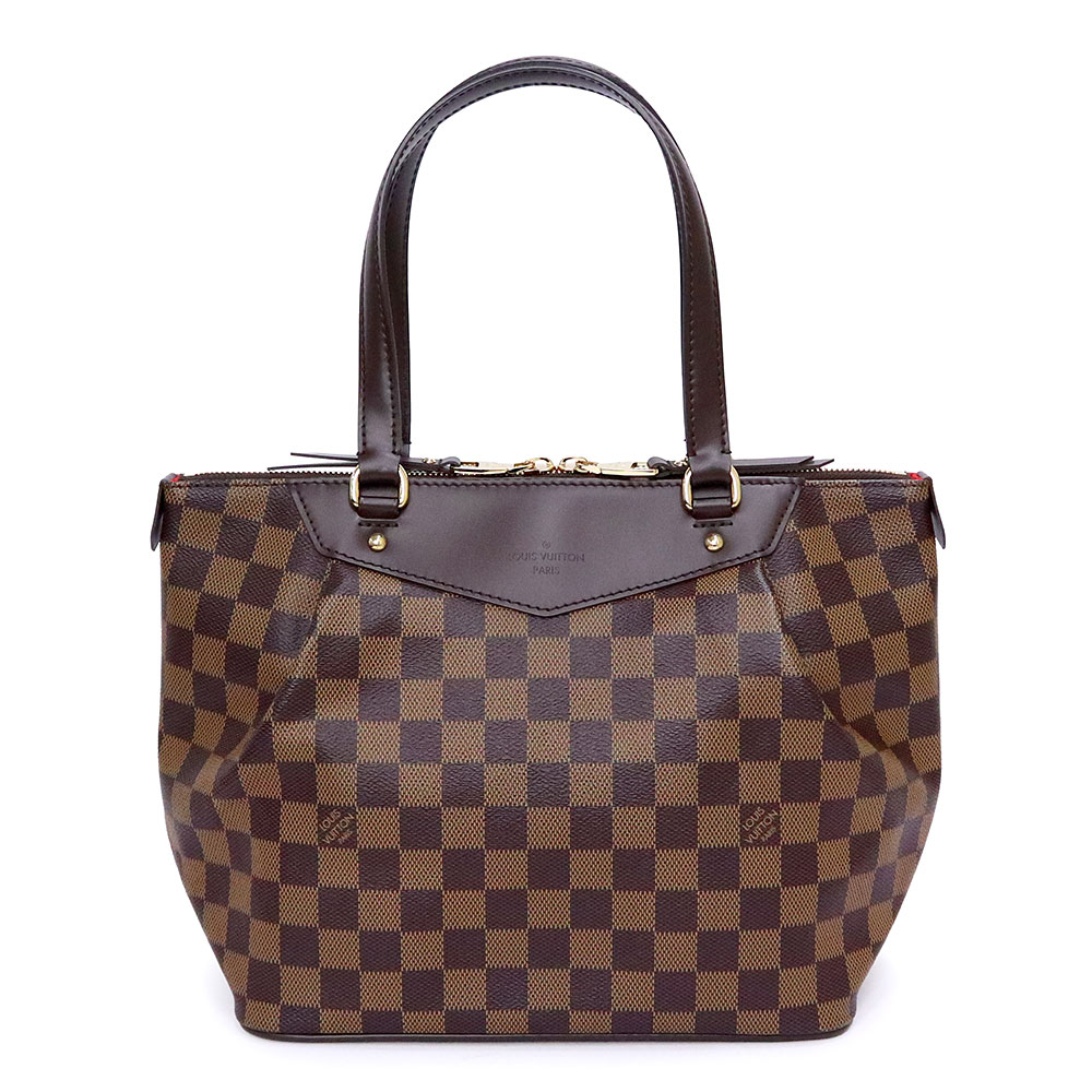 【未使用　展示品】LOUIS VUITTON ルイ ヴィトン N41102 ウエストミンスター PM ダミエ スムースレザー ブラウン ハンドバッグ ゴールド金具｜ブランドシティ　BrandCity