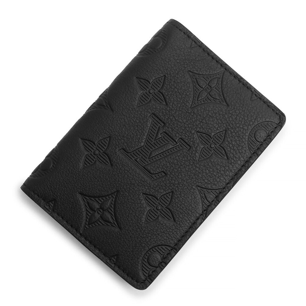 【新品・未使用品】LOUIS VUITTON ルイ ヴィトン M62899 オーガナイザー ドゥ ポッシュ モノグラムシャドウ ノワール ブラック カードケース 名刺入れ 定期入れ パスケース レザー 箱付|ブランドシティ BrandCity