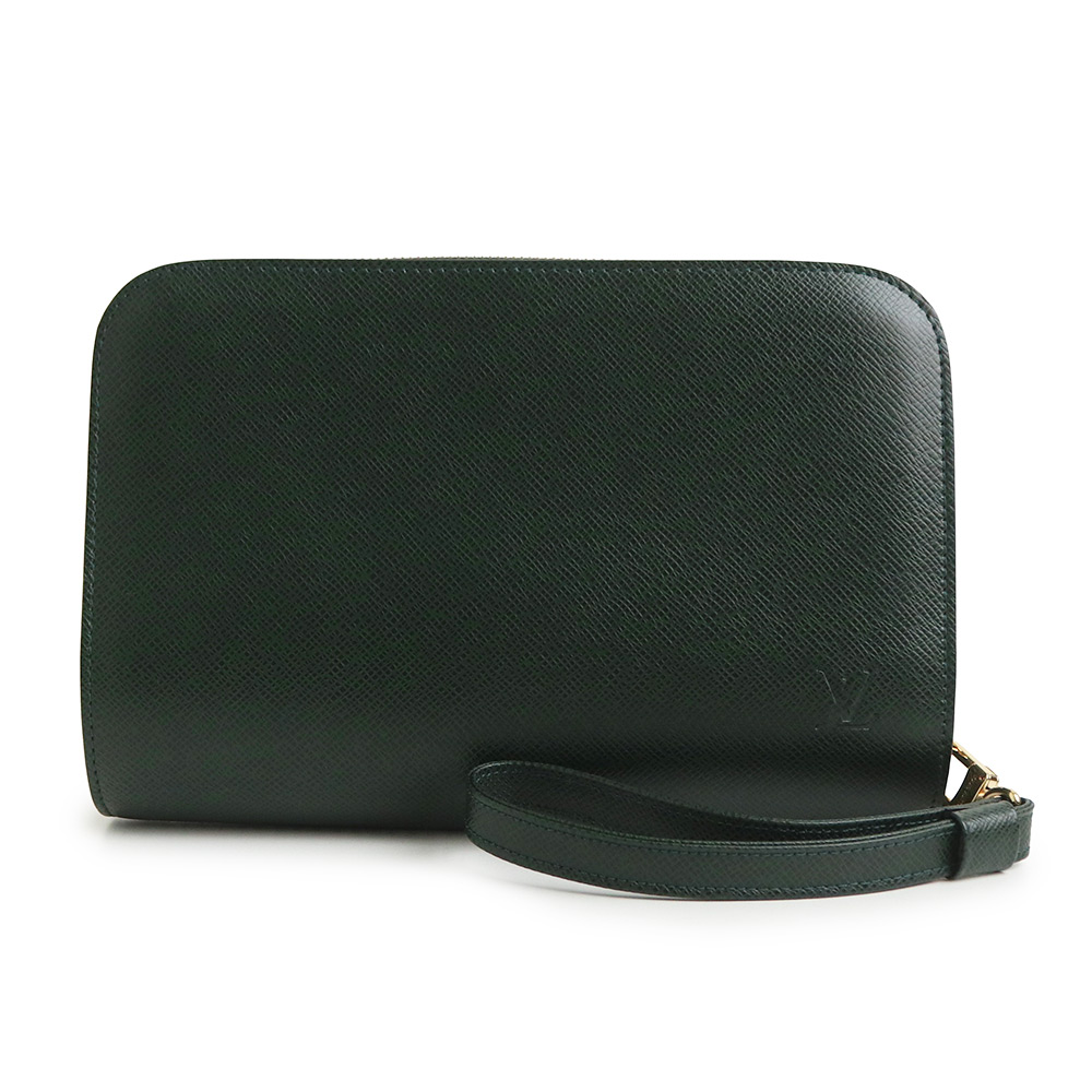 【未使用　展示品】LOUIS VUITTON ルイ ヴィトン M30184 バイカル タイガ エピセア ダークグリーン セカンドバッグ クラッチ レザー ゴールド金具｜ブランドシティ　BrandCity