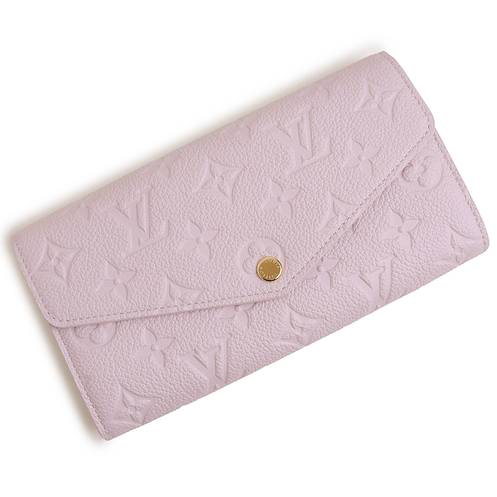 【新品・未使用品】LOUIS VUITTON ルイ ヴィトン M25713 ポルトフォイユ サラ モノグラムアンプラント ミスティライラック パープル 二つ折り長財布 レザー ゴールド金具｜ブランドシティ　BrandCity
