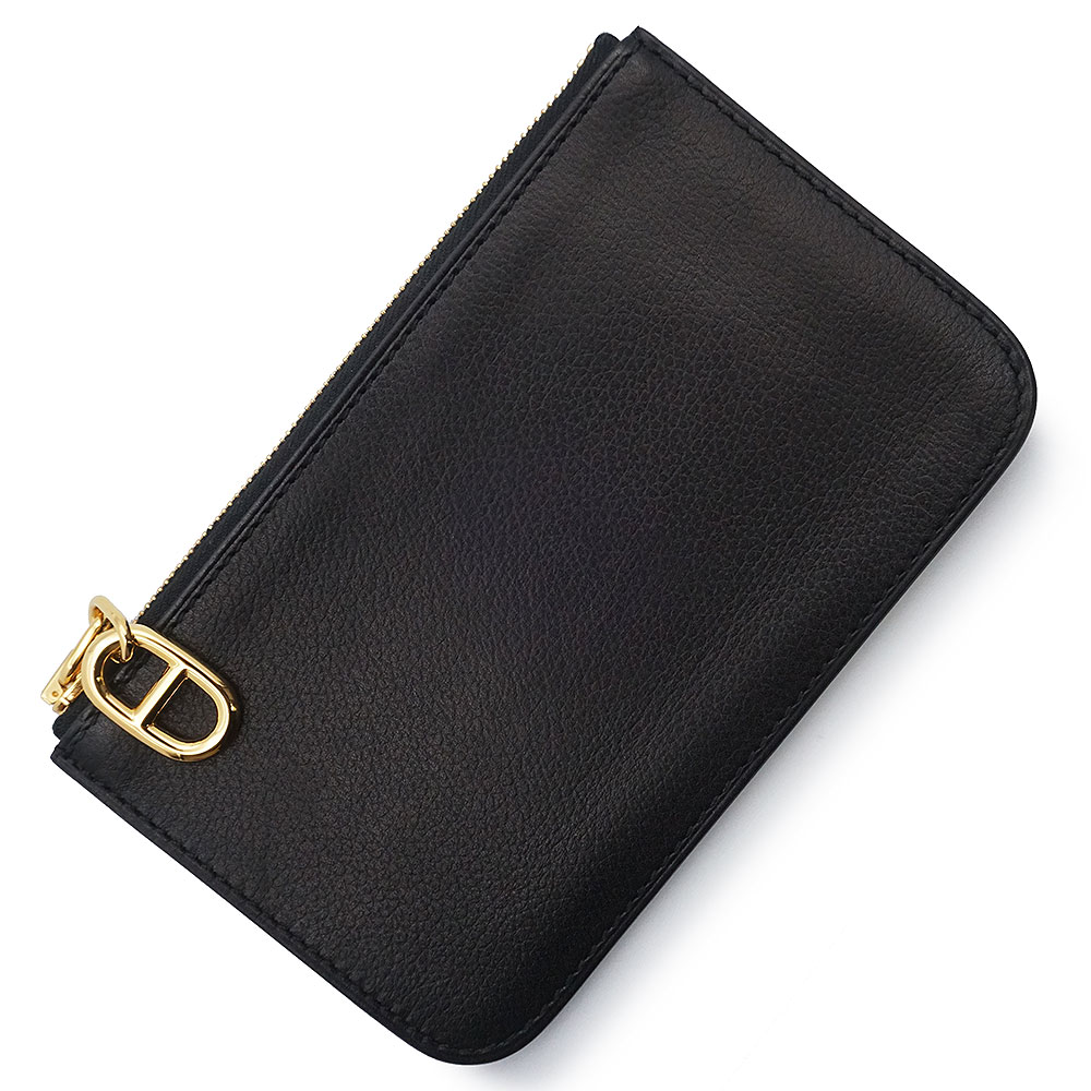 【新品・未使用品】HERMES エルメス ジップアンゴー シェーヌ ダンクル ヴォーエヴァーグレイン ノワール ブラック K刻印 カードケース 名刺入れ 定期入れ パスケース コインケース 小銭入れ 財布 レザー ゴールド金具 箱付|ブランドシティ BrandCity