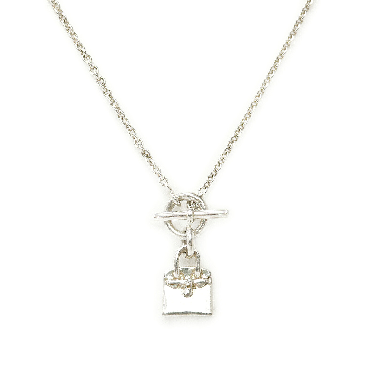 【中古】HERMES エルメス アミュレット バーキン SV925 シルバー ペンダント ネックレス|ブランドシティ BrandCity
