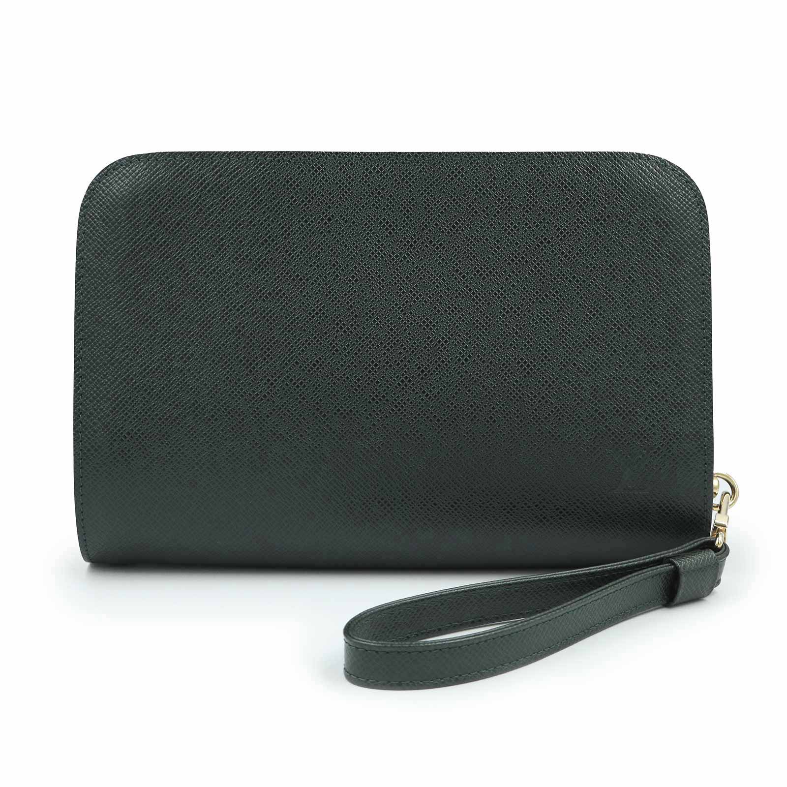 【未使用　展示品】LOUIS VUITTON ルイ ヴィトン M30184 バイカル タイガ エピセア ダークグリーン セカンドバッグ クラッチ レザー ゴールド金具｜ブランドシティ　BrandCity