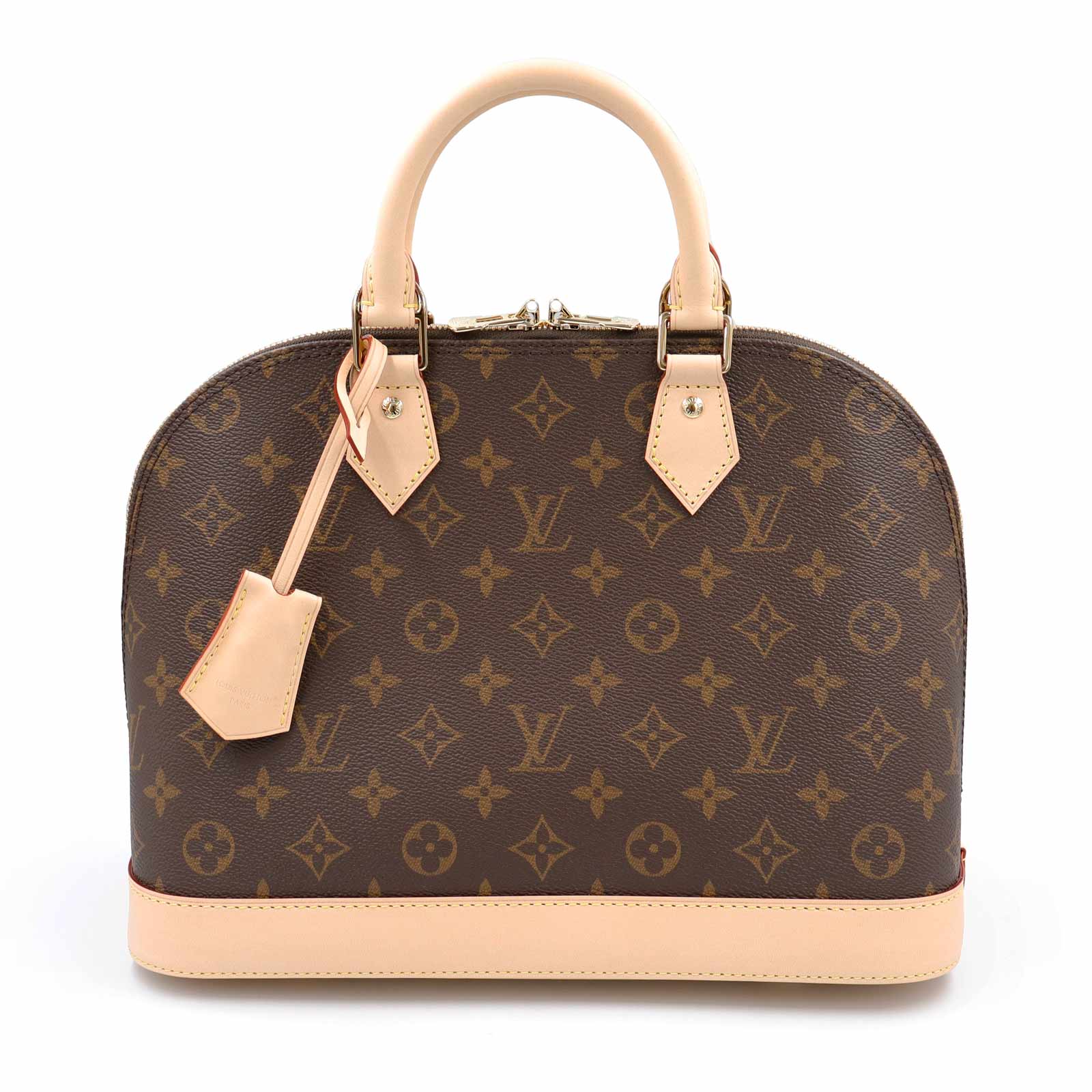【新品・未使用品】LOUIS VUITTON ルイ ヴィトン M53151 アルマ PM モノグラム ヌメ革 ブラウン ハンドバッグ レザー ゴールド金具｜ブランドシティ　BrandCity