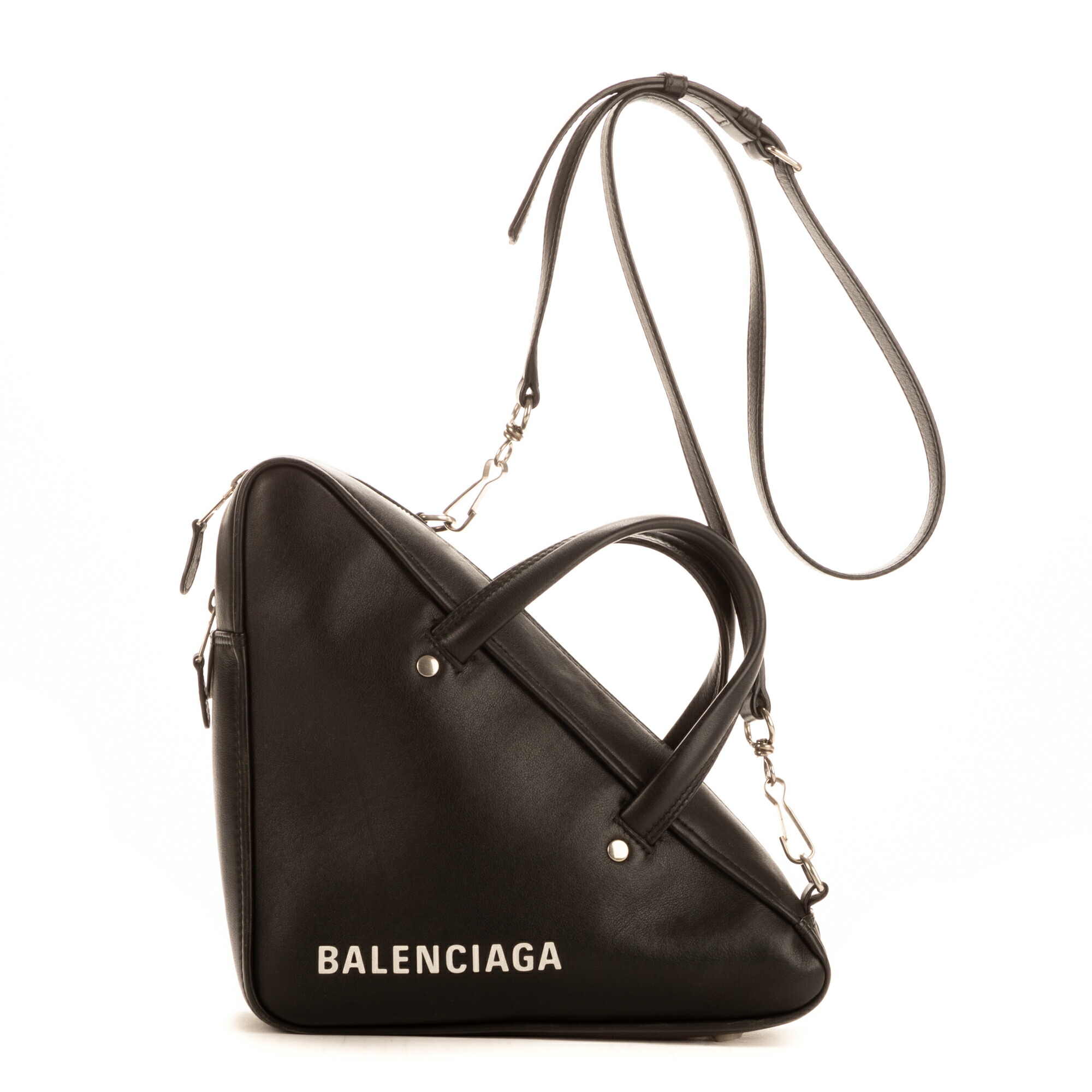 BALENCIAGA ナイロン製 ベージュ ボストンバッグ BALENCIAGA ナイロン製 ベージュ ボストンバッグ バレンシアガ