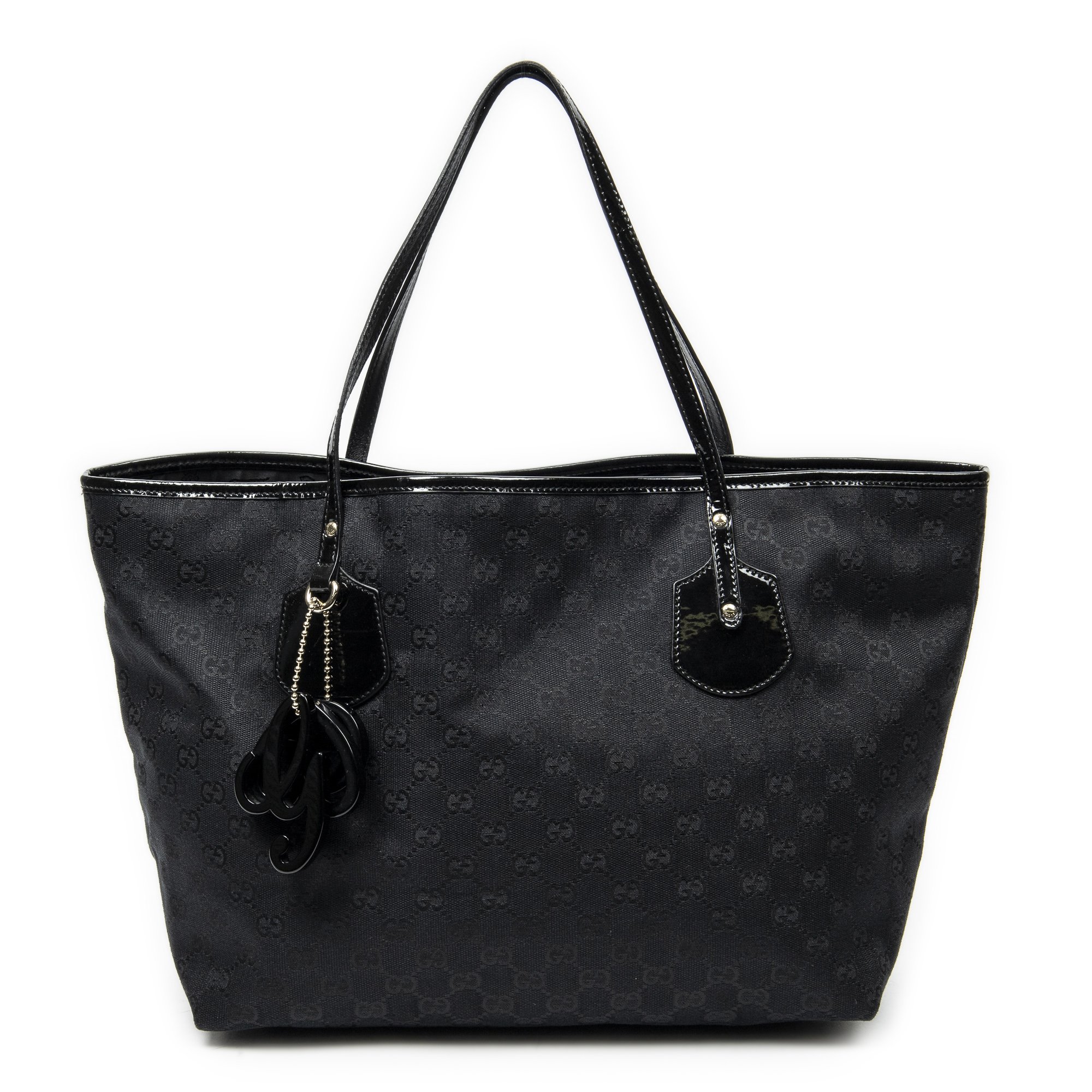 [中古] GUCCI グッチミディアム ジョイ トート黒GGキャンバスA｜BrandCo Paris - Japan