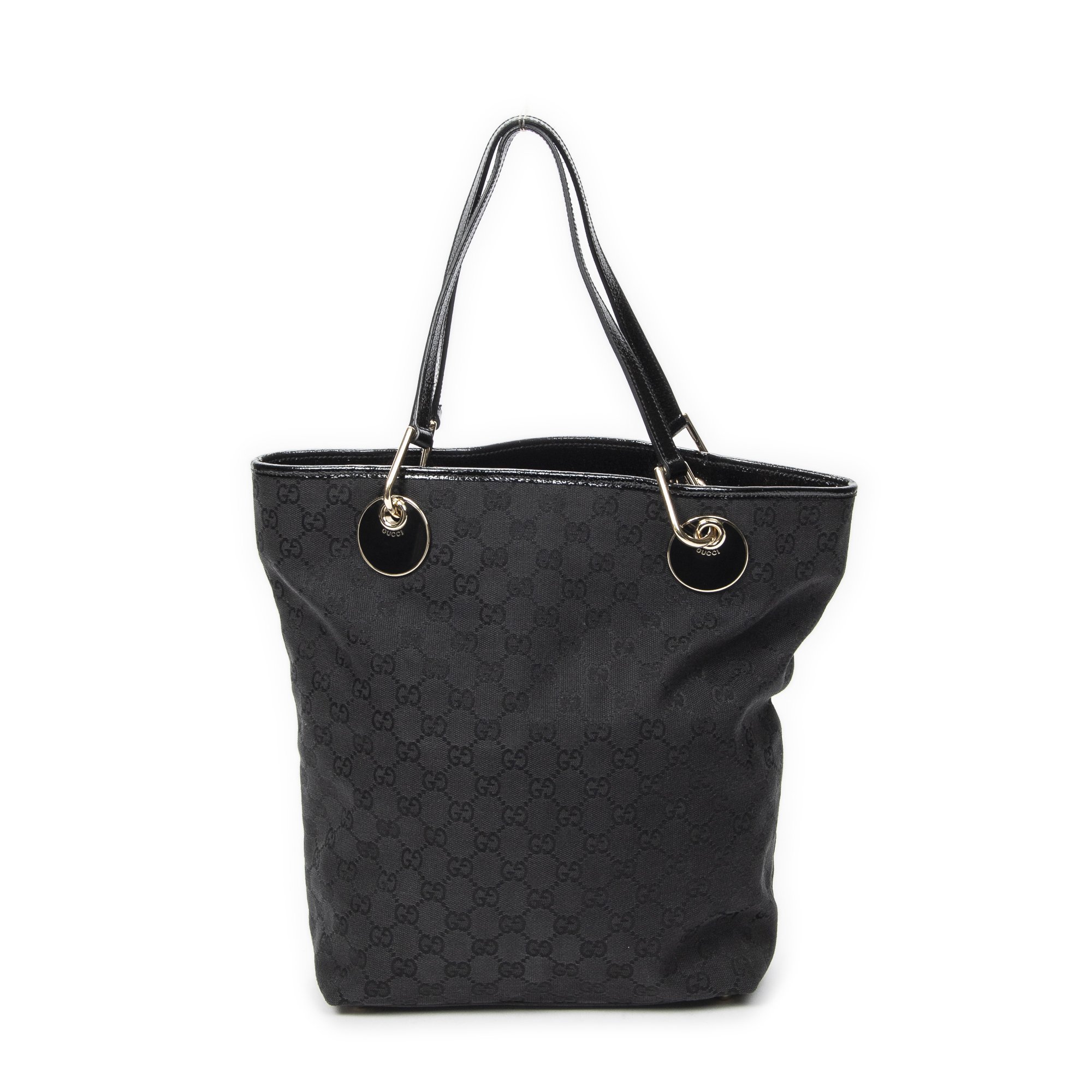 [中古] GUCCI グッチエクリプス トールトート黒GGキャンバスA｜BrandCo Paris - Japan