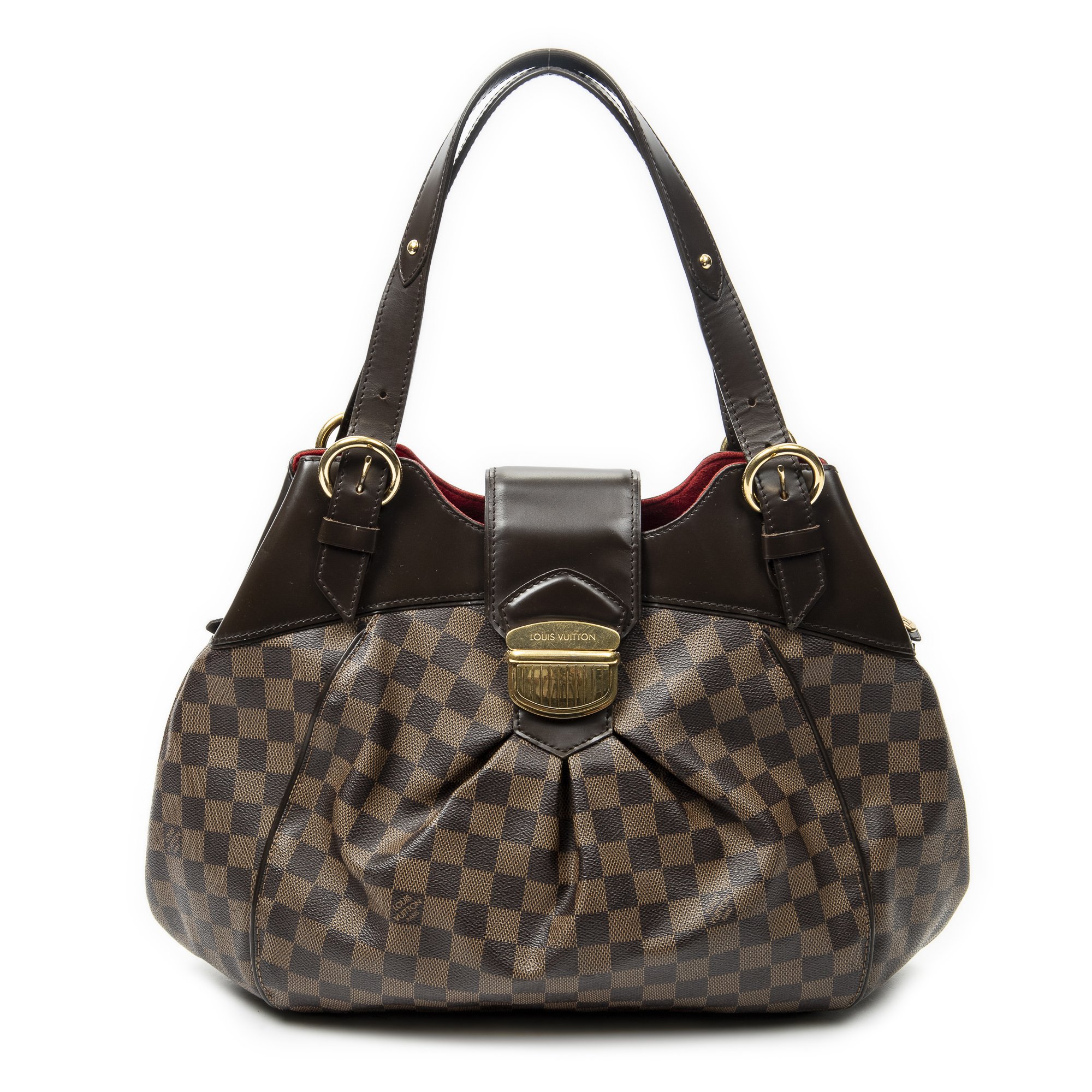 [中古] LOUIS VUITTON ルイヴィトンシスティーナ茶色ダミエ エベヌA｜BrandCo Paris - Japan