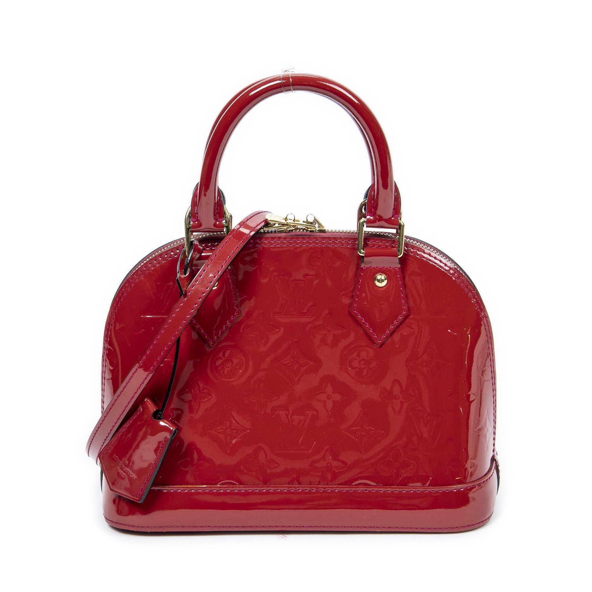[中古] LOUIS VUITTON ルイヴィトンアルマチェリーレッドモノグラム ヴェルニA｜BrandCo Paris - Japan