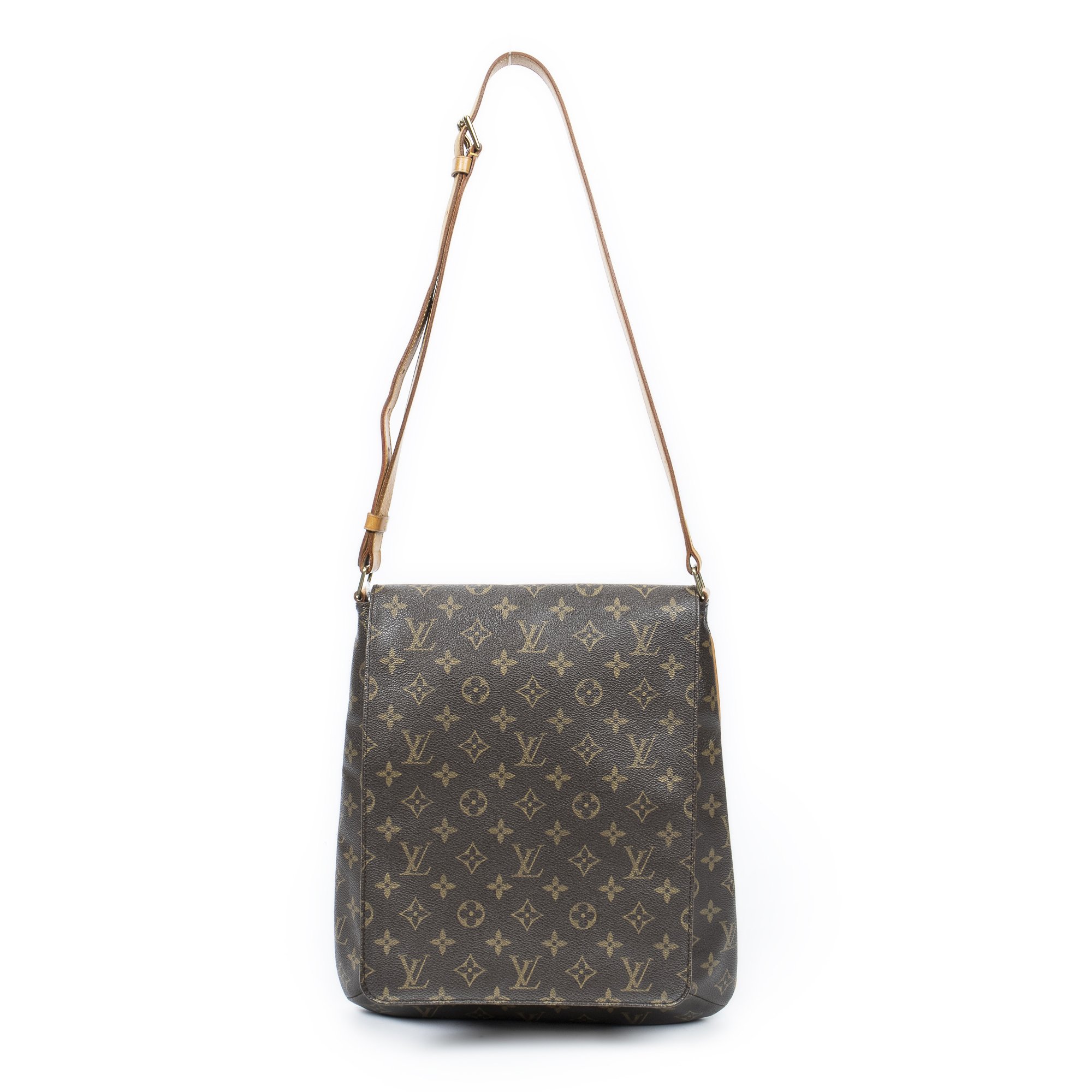 [中古] LOUIS VUITTON ルイヴィトンミュゼット茶色モノグラムキャンバスAB｜BrandCo Paris - Japan