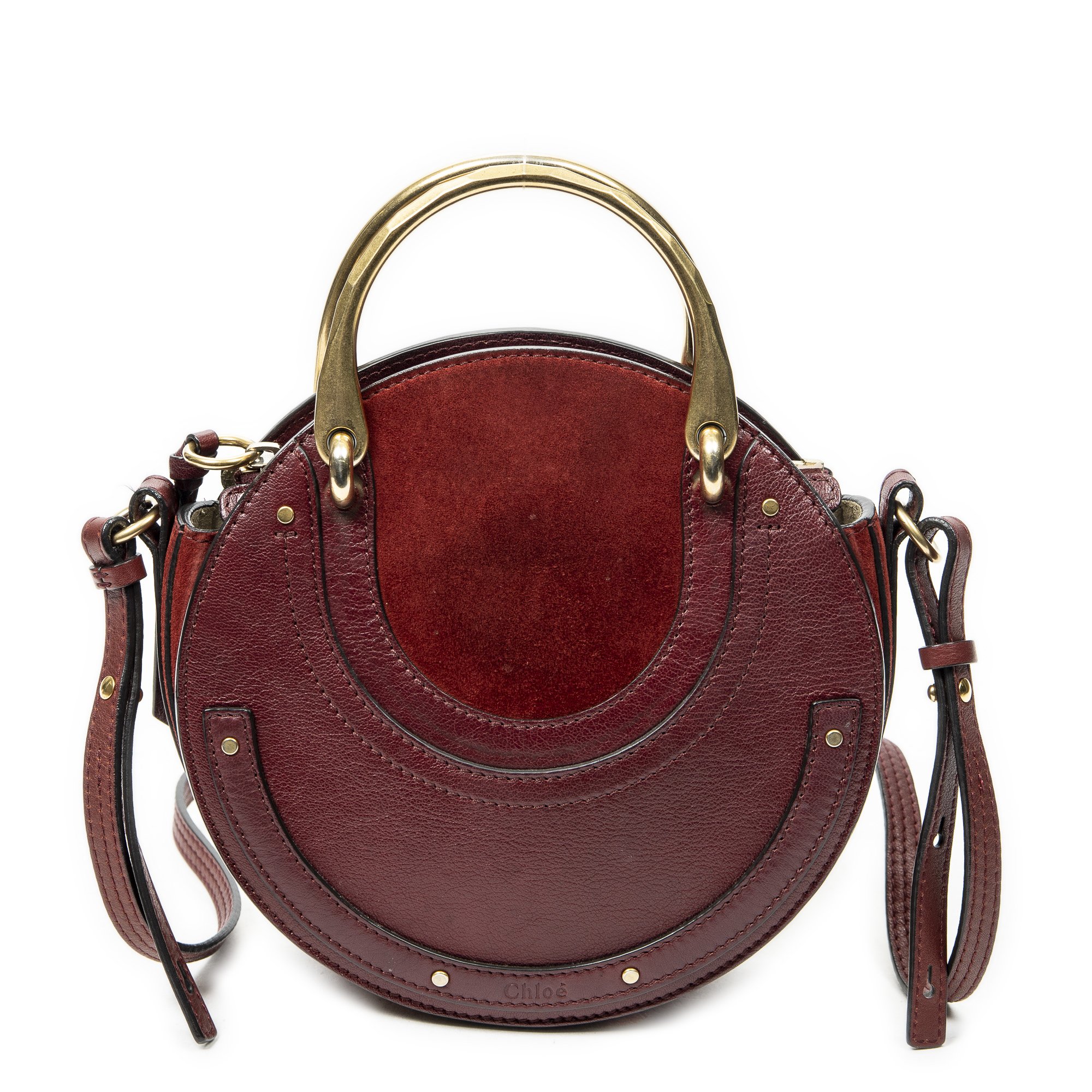 [中古] CHLOE クロエピクシー クロスボディバーガンディカーフスキンレザーAB｜BrandCo Paris - Japan