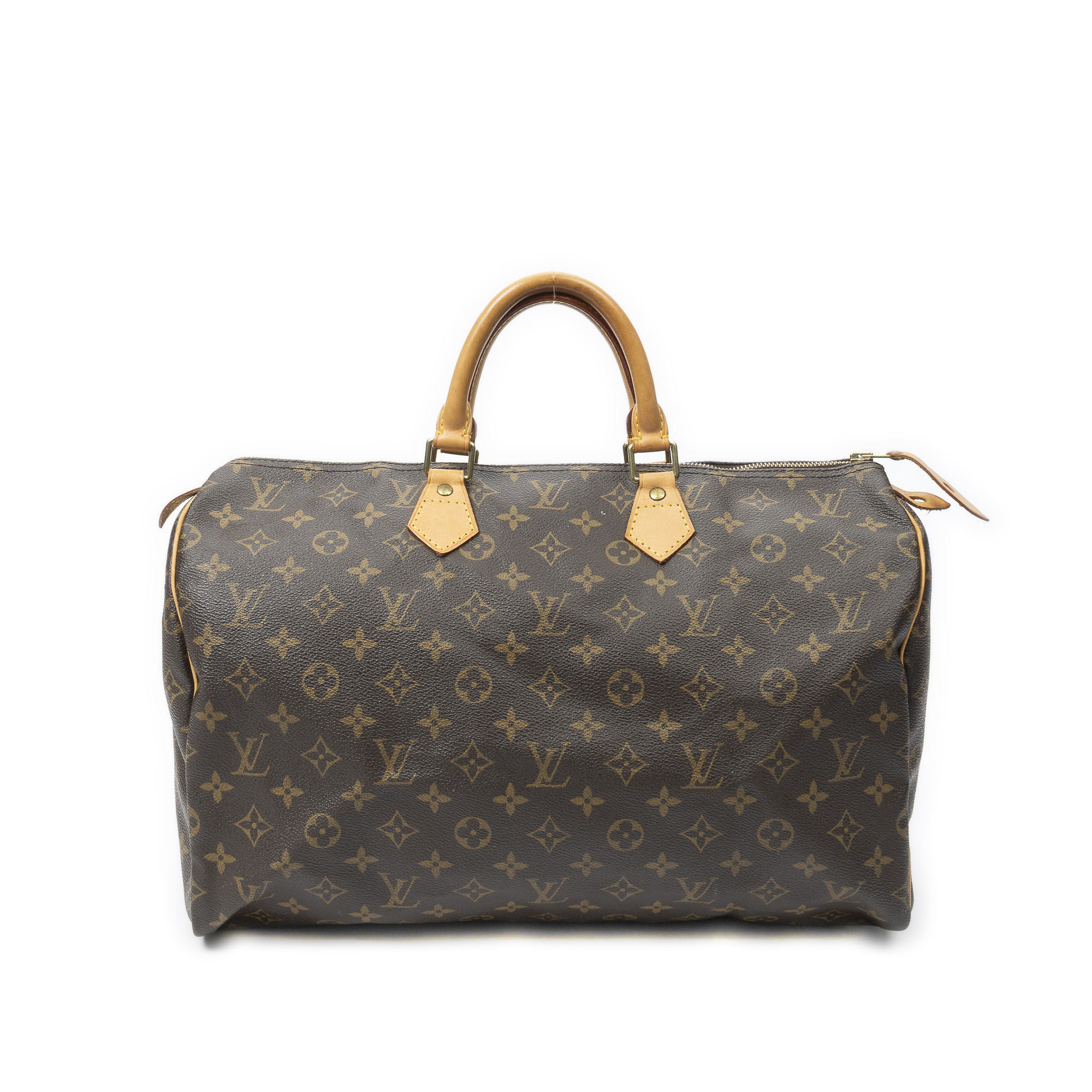 [中古] LOUIS VUITTON ルイヴィトンスピーディー茶色モノグラムキャンバスA｜BrandCo Paris - Japan