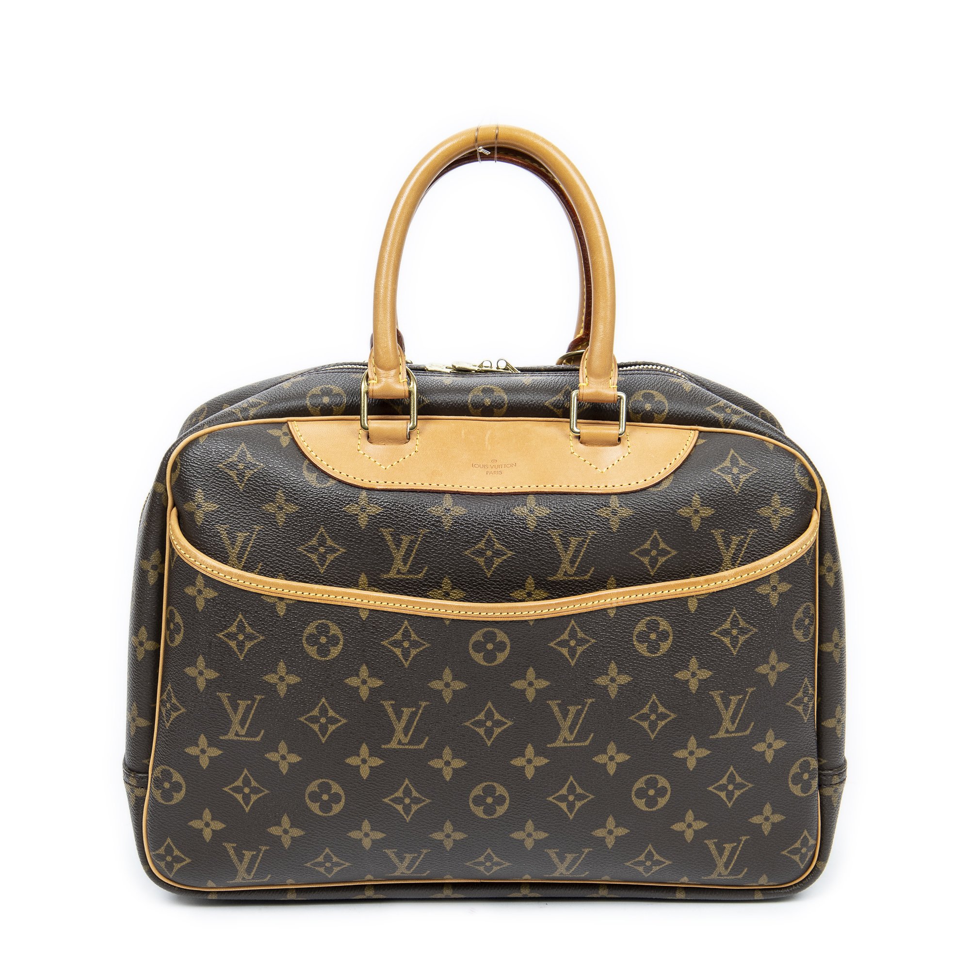 [中古] LOUIS VUITTON ルイヴィトンドーヴィル茶色モノグラムキャンバスA｜BrandCo Paris - Japan