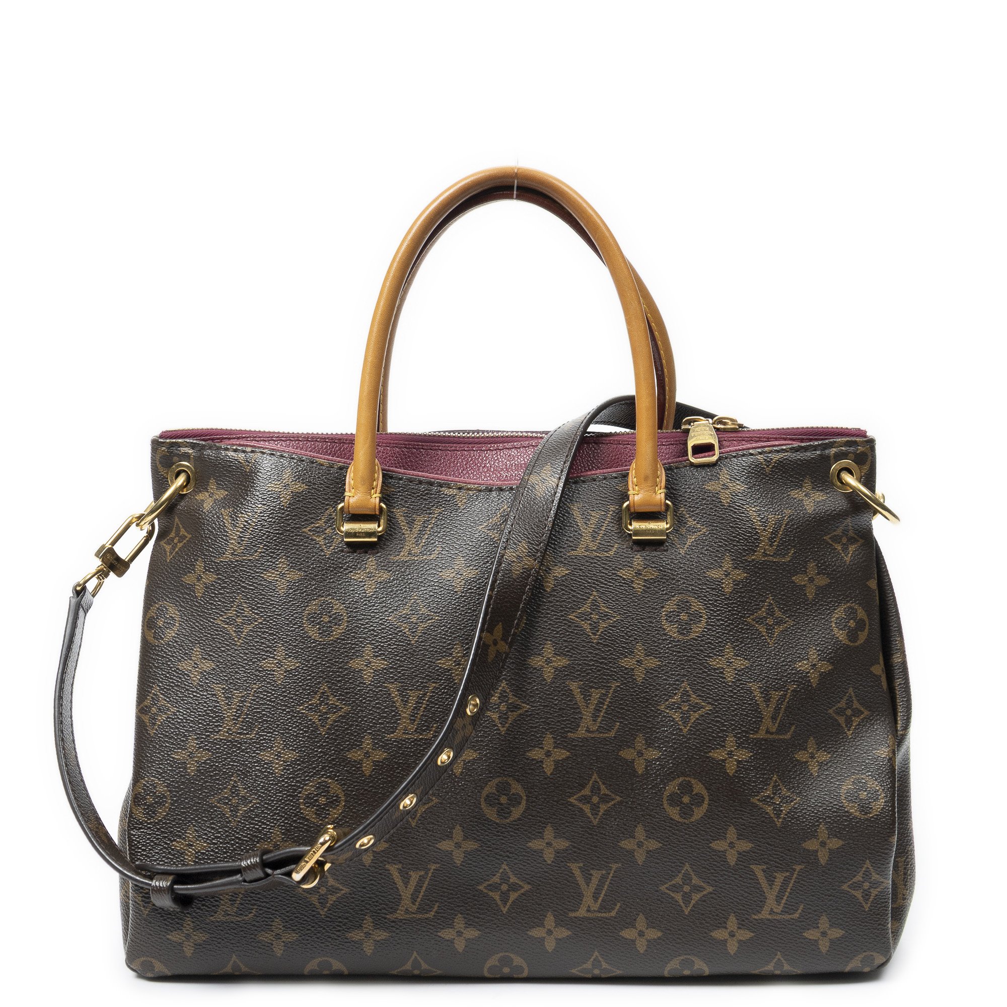 [中古] LOUIS VUITTON ルイヴィトンパラス茶色、紫モノグラムキャンバスAB｜BrandCo Paris - Japan