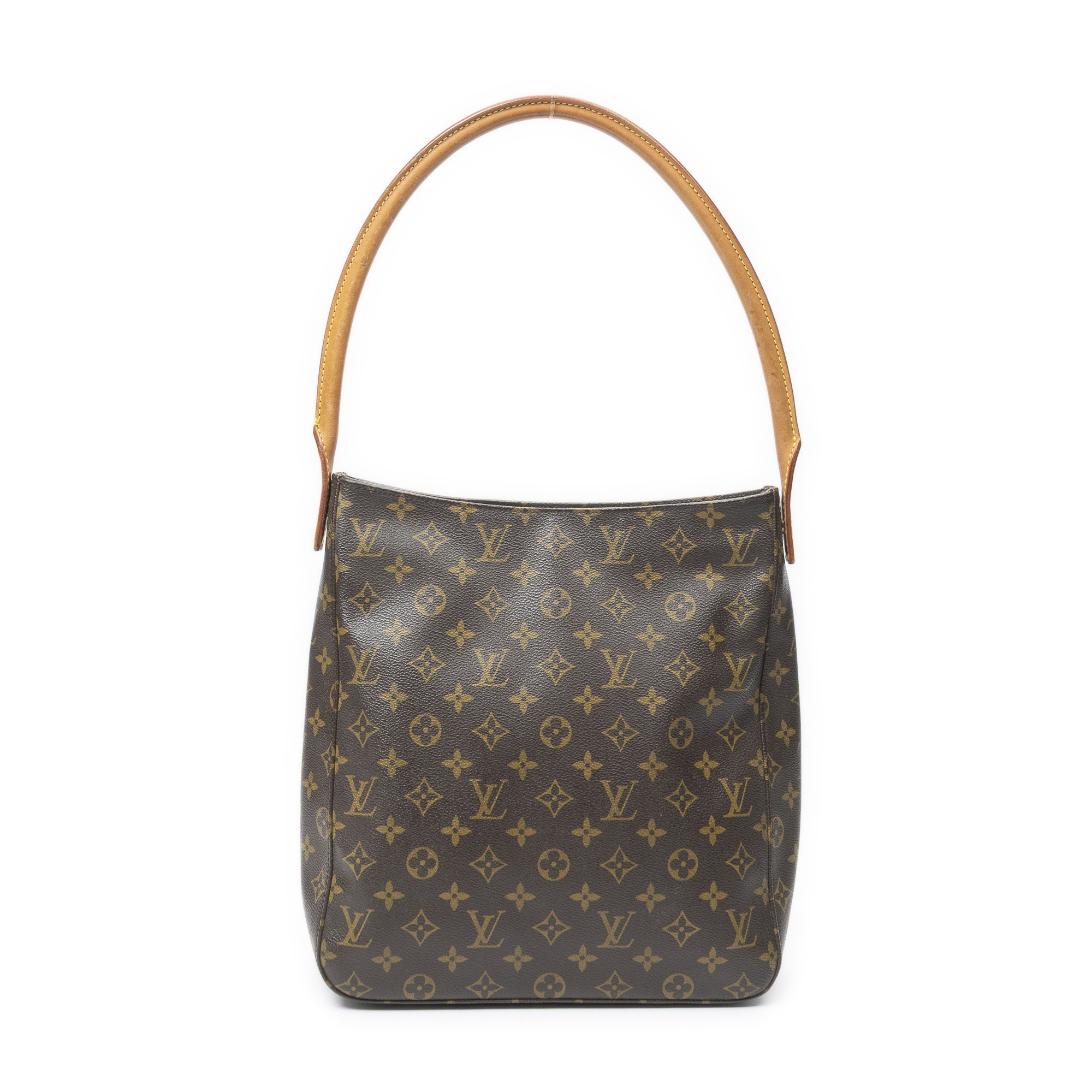 [中古] LOUIS VUITTON ルイヴィトンルーピング茶色モノグラムキャンバスA｜BrandCo Paris - Japan