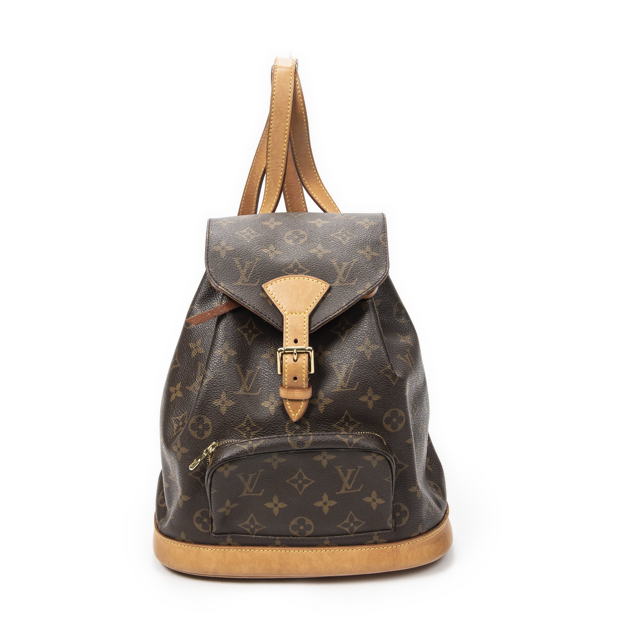 [中古] LOUIS VUITTON ルイヴィトンモンスリー茶色モノグラムキャンバスAB｜BrandCo Paris - Japan