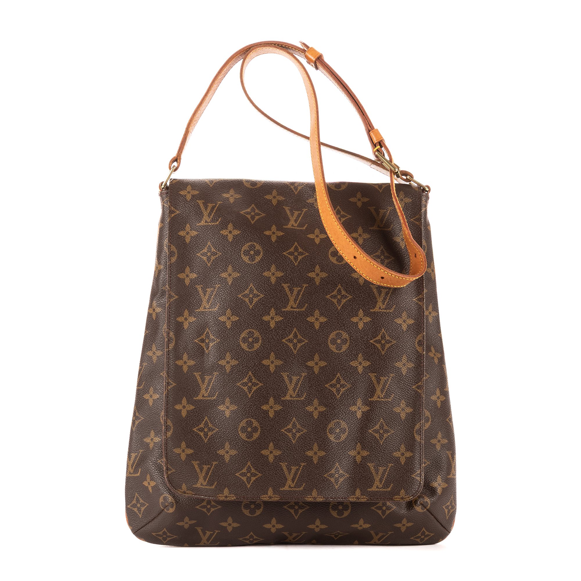[中古] LOUIS VUITTON ルイヴィトンミュゼット サルサ ロングストラップ茶色モノグラムキャンバスA｜BrandCo Paris - Japan