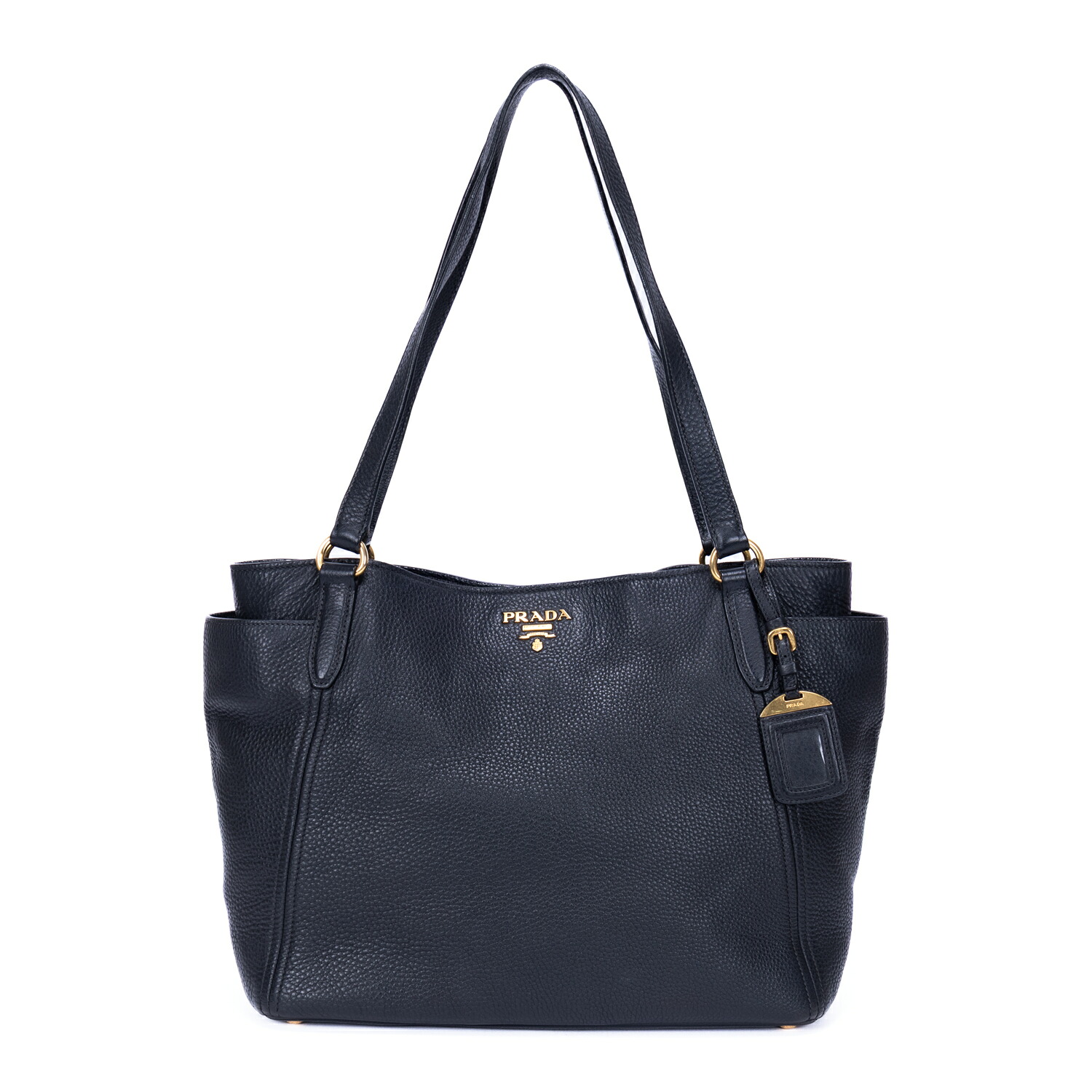 [中古] PRADA プラダトート黒ヴィテッロ ラックスA｜BrandCo Paris - Japan