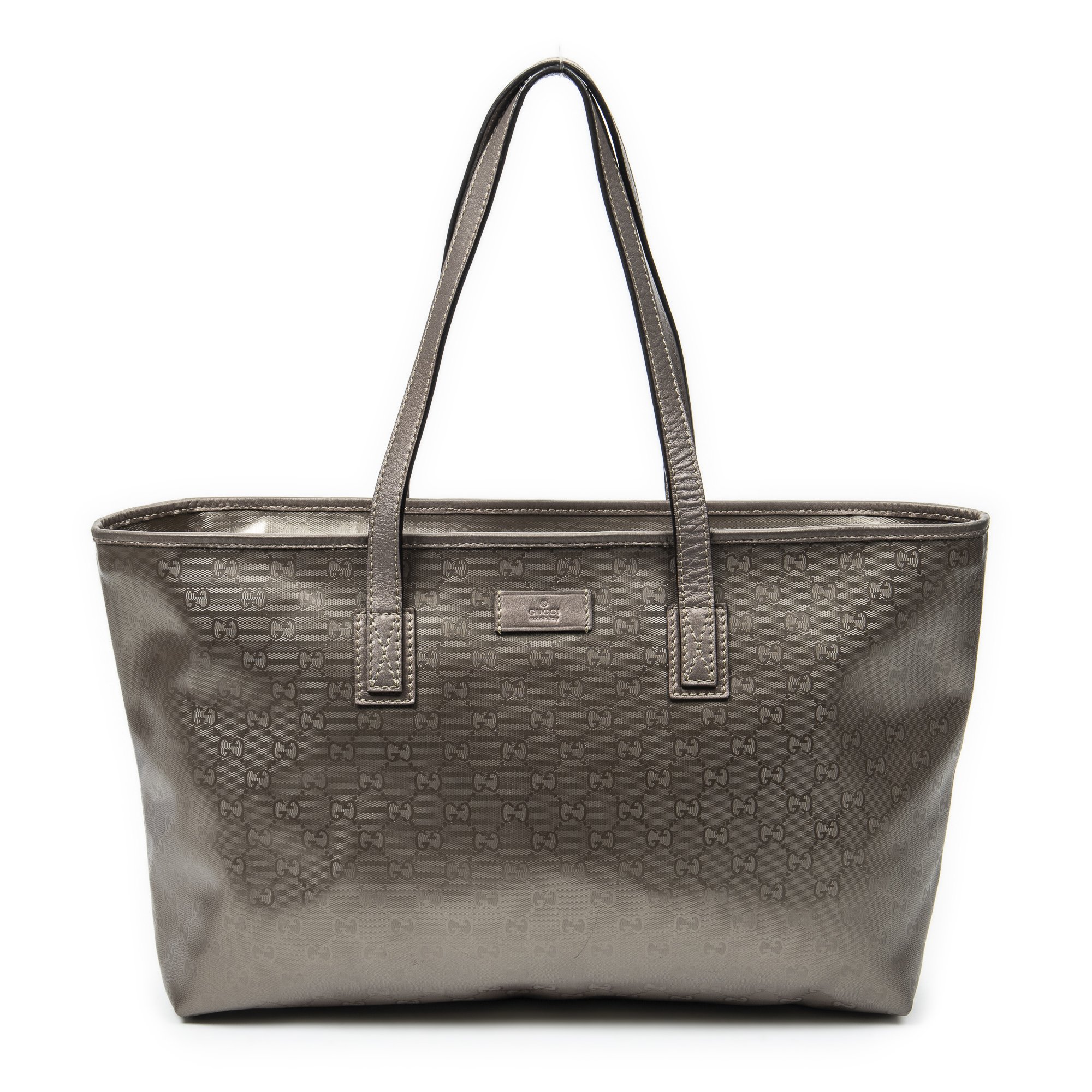 [中古] GUCCI グッチジップショッピングトートピンクグッチッシマ インプリントPVCキャンバスA｜BrandCo Paris - Japan