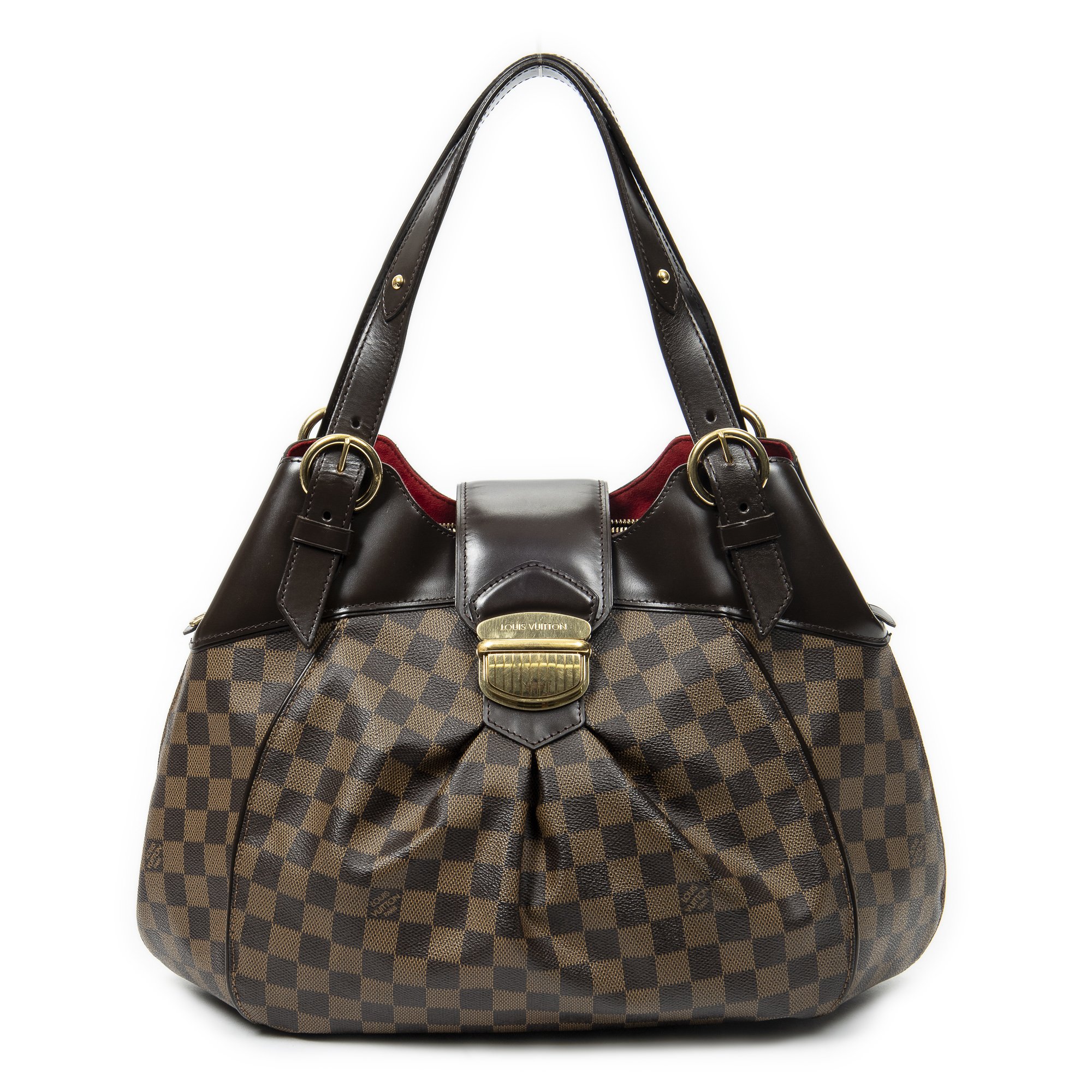 [中古] LOUIS VUITTON ルイヴィトンシスティーナ茶色ダミエ エベヌA｜BrandCo Paris - Japan