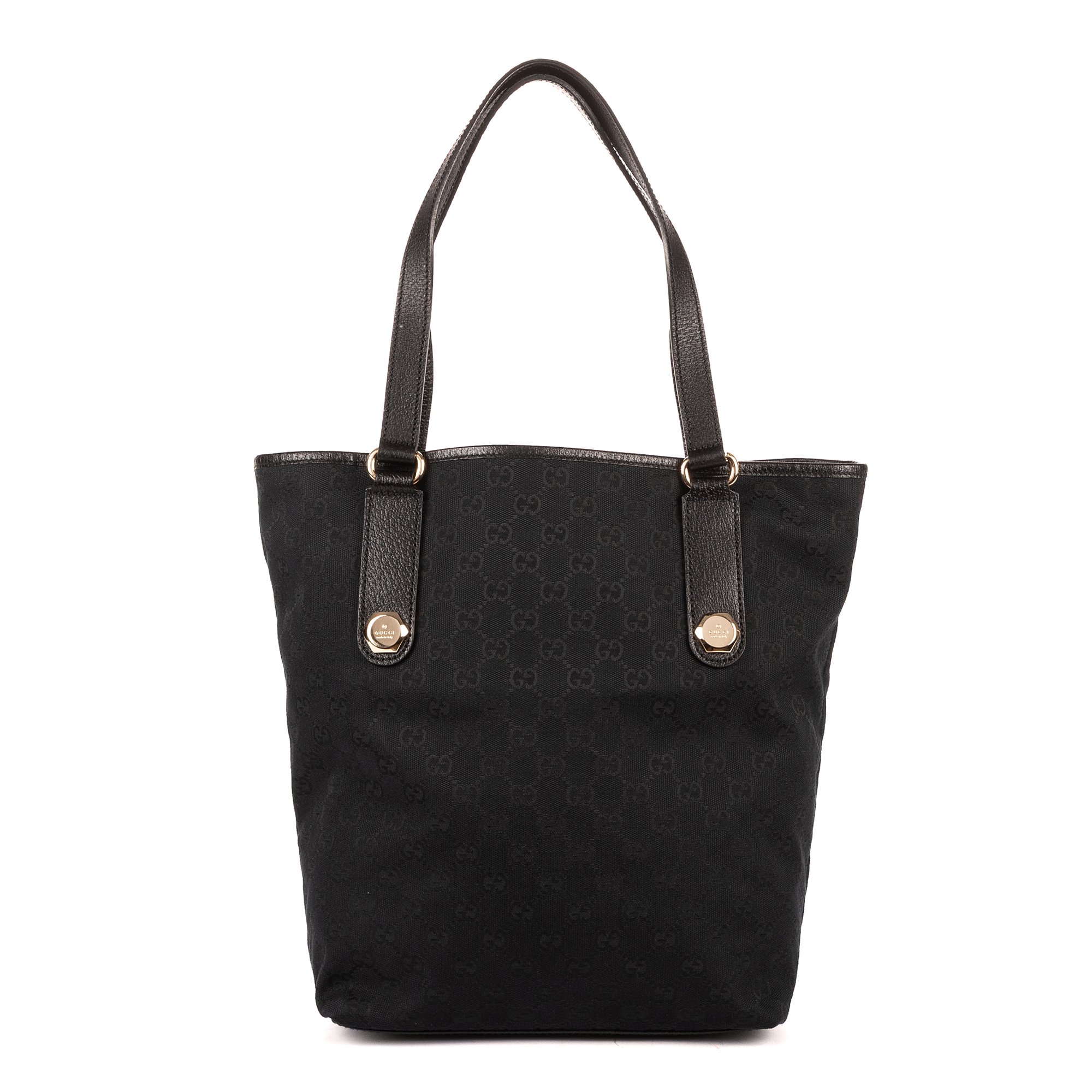 [中古] GUCCI グッチチャーミートート黒GGキャンバスA｜BrandCo Paris - Japan