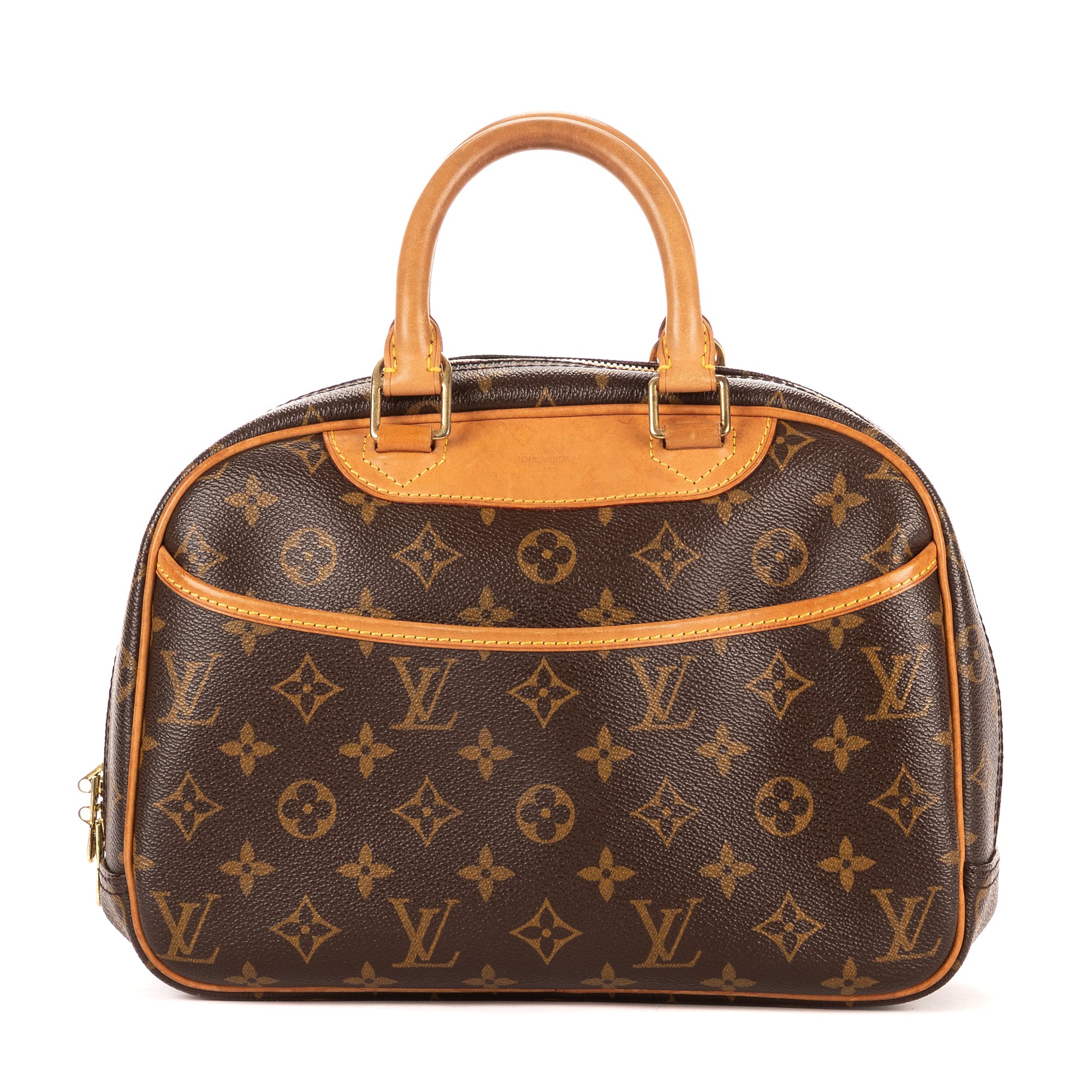 [中古] LOUIS VUITTON ルイヴィトントルヴィル茶色モノグラムキャンバスA｜BrandCo Paris - Japan