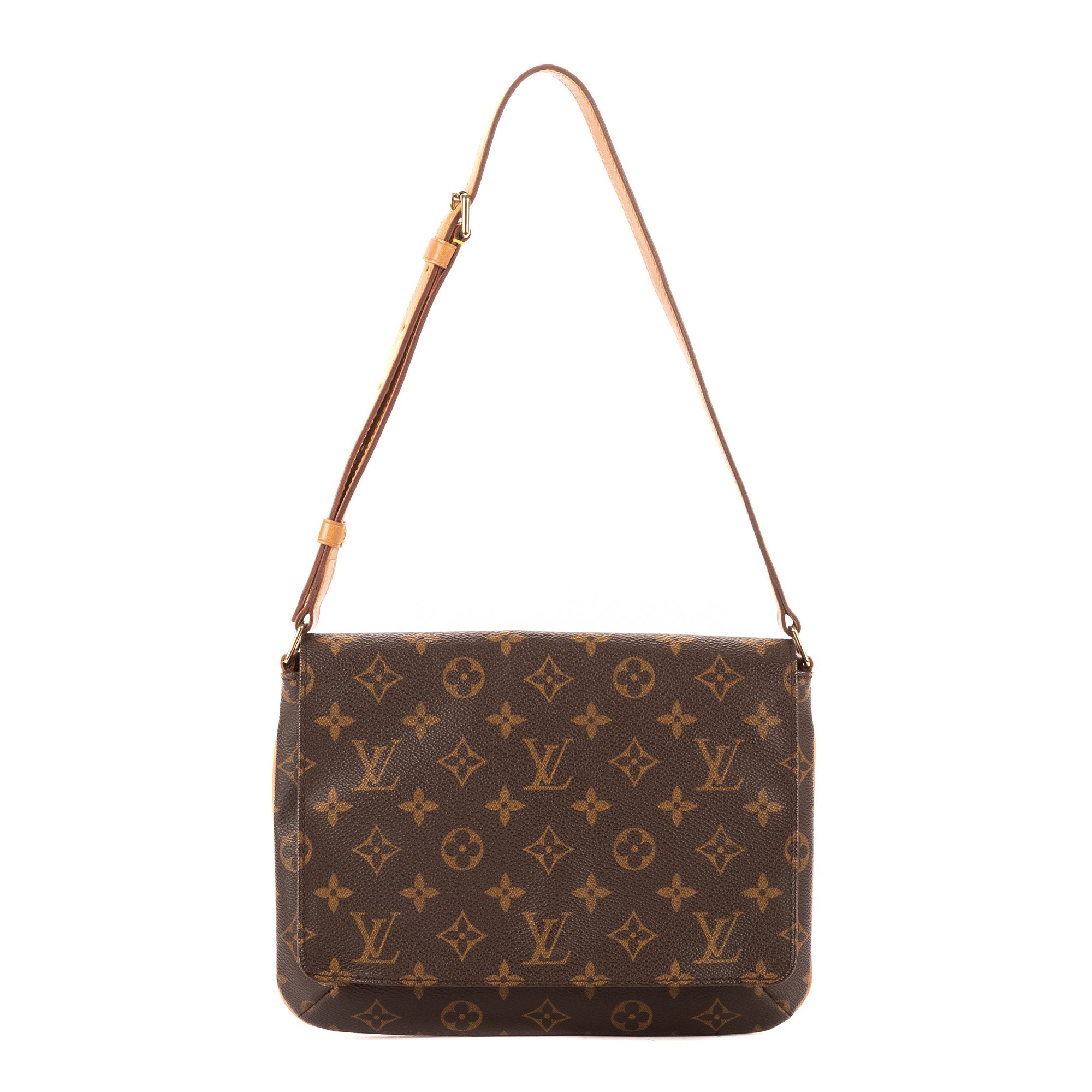 [中古] LOUIS VUITTON ルイヴィトンミュゼット タンゴ茶色モノグラムキャンバスA｜BrandCo Paris - Japan