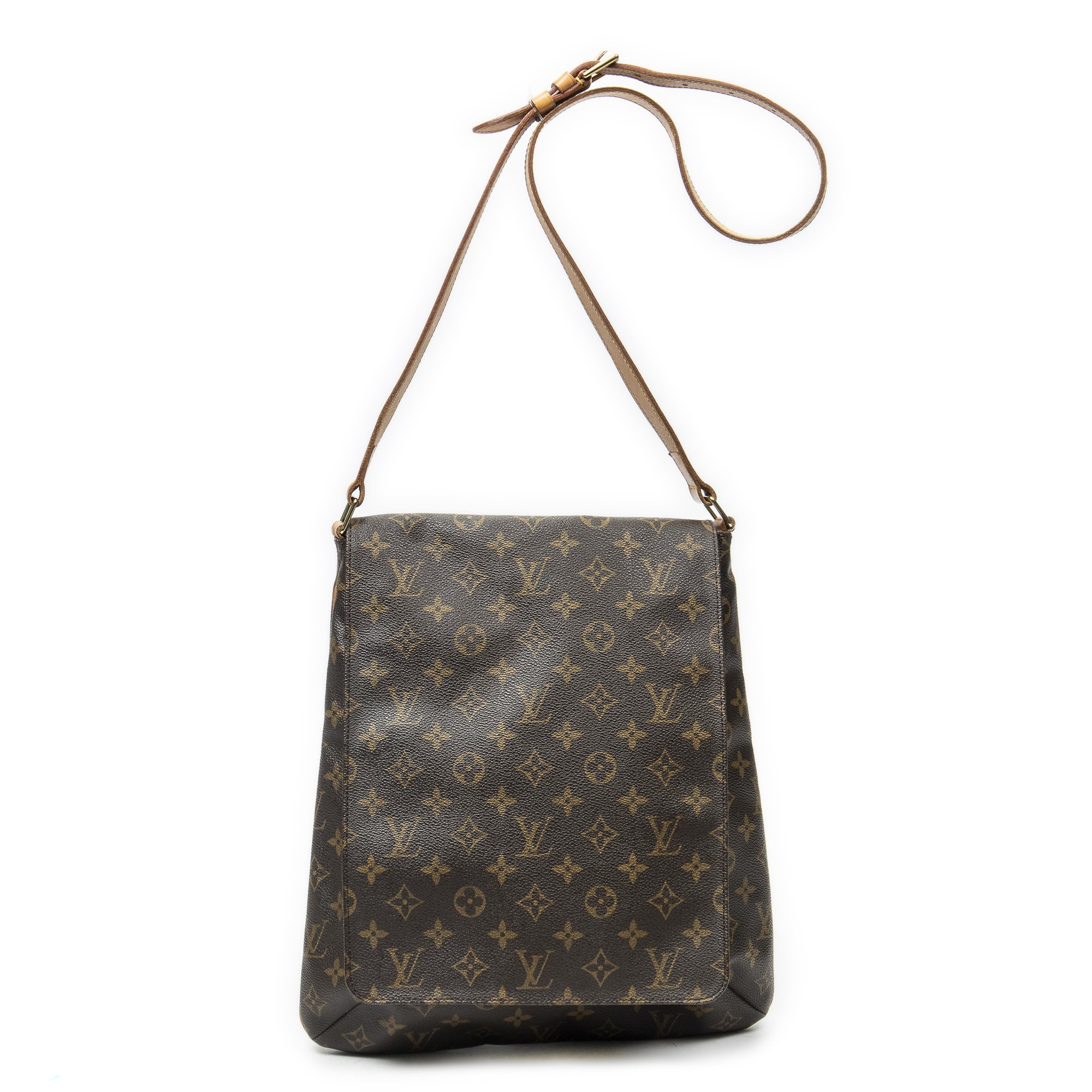[中古] LOUIS VUITTON ルイヴィトンミュゼット茶色モノグラムキャンバスAB｜BrandCo Paris - Japan