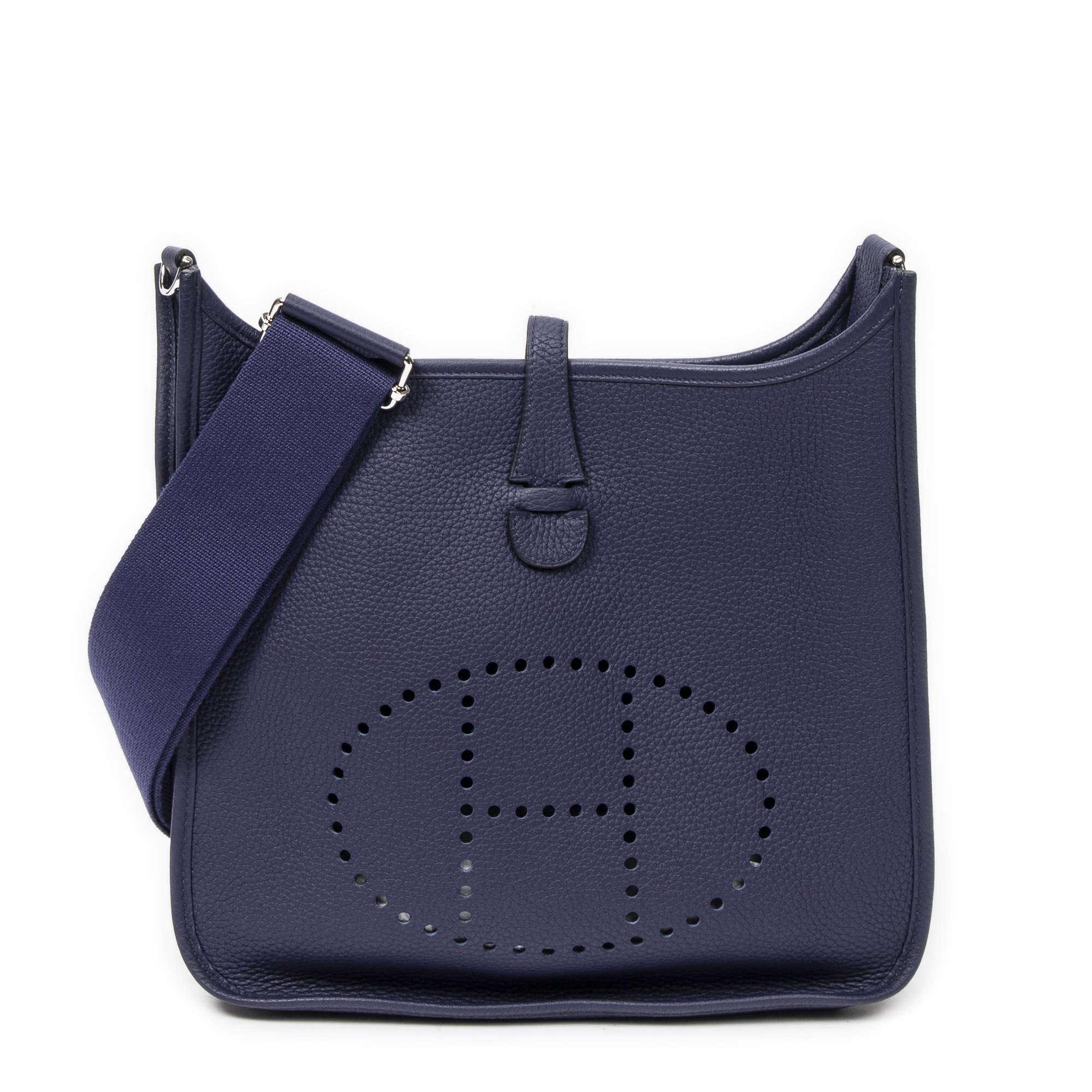 [中古] HERMES エルメスエヴリンIIIインクブルークレマンスレザーA｜BrandCo Paris - Japan