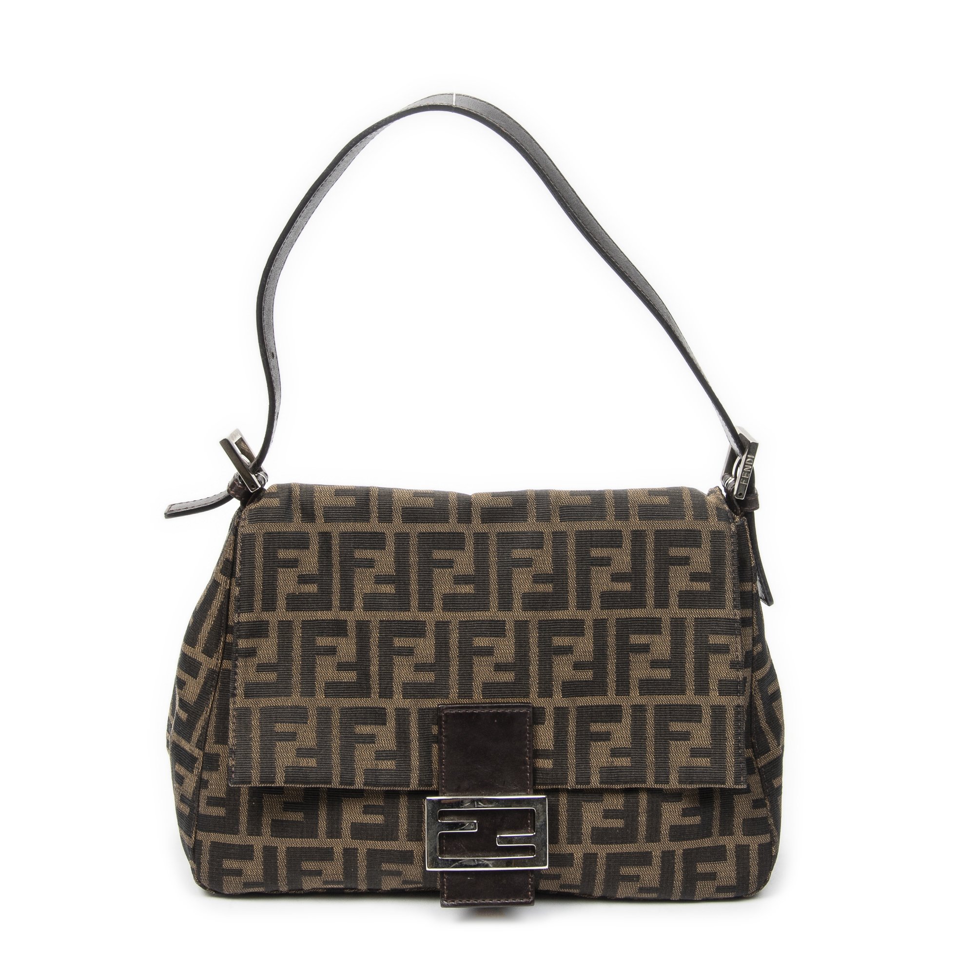 [中古] FENDI フェンディママ フォーエバーブラウン/ブラックズッカキャンバスA｜BrandCo Paris - Japan