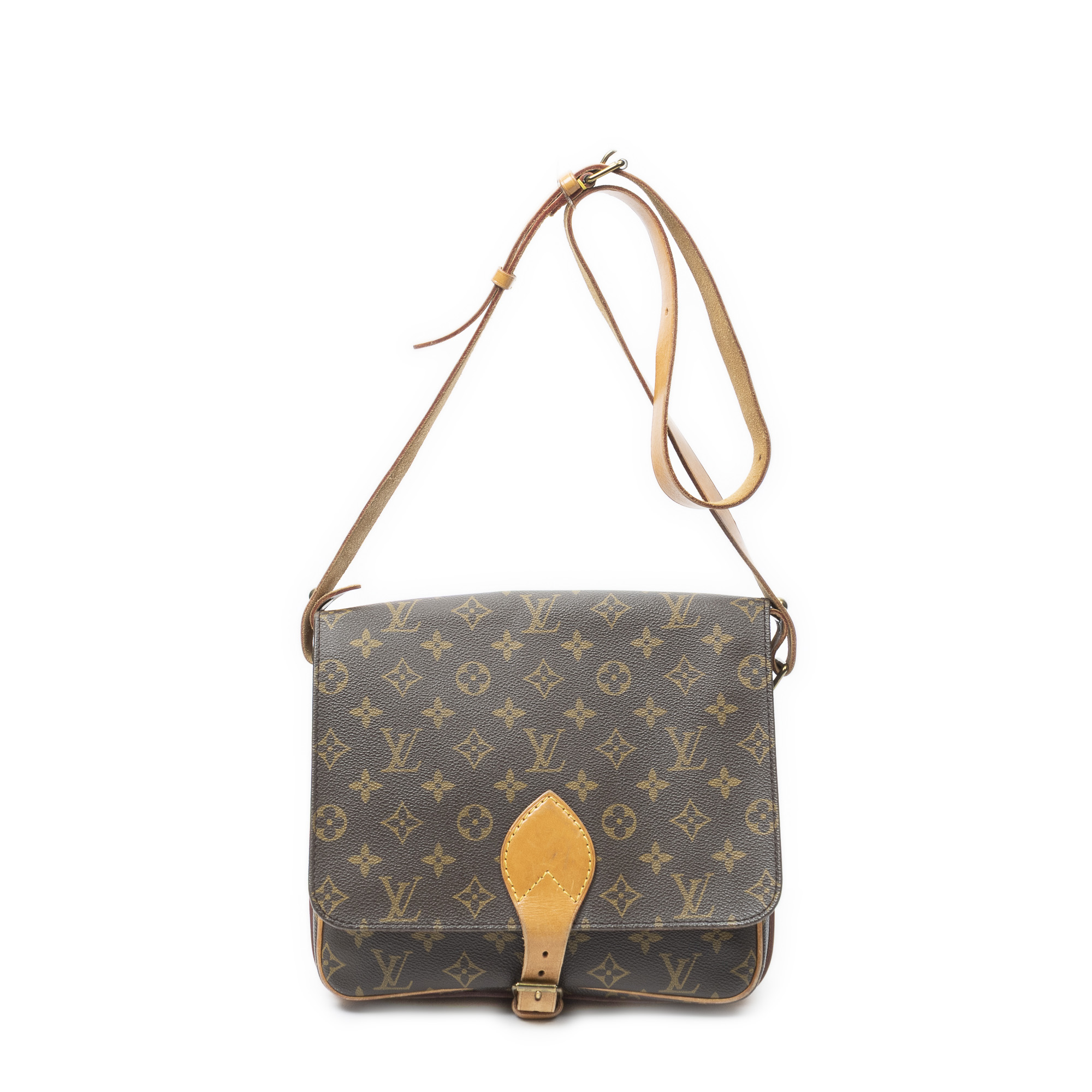 [中古] LOUIS VUITTON ルイヴィトンカルトシエール茶色モノグラムキャンバスAB｜BrandCo Paris - Japan