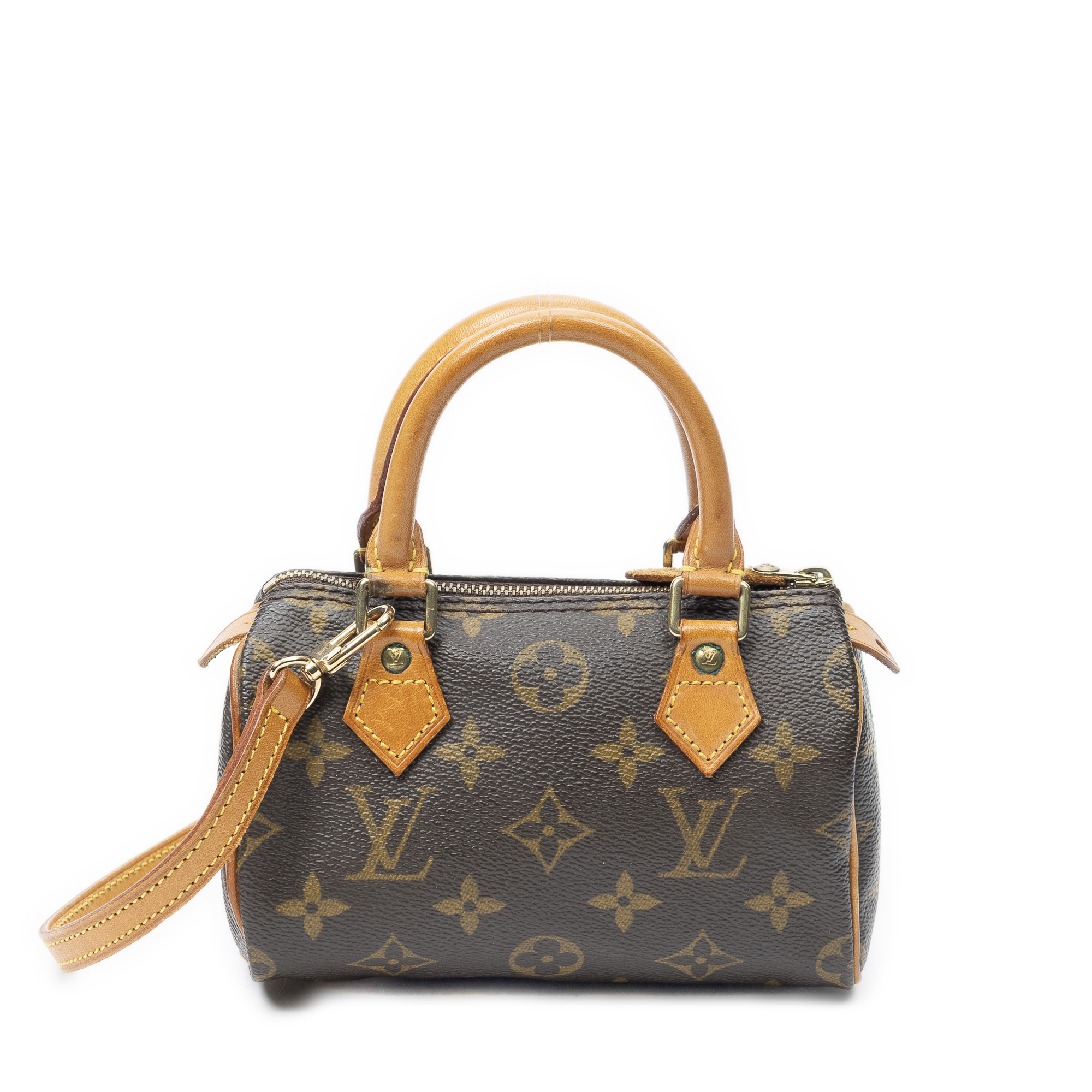 [中古] LOUIS VUITTON ルイヴィトンミニスピーディ茶色モノグラムキャンバスAB｜BrandCo Paris - Japan