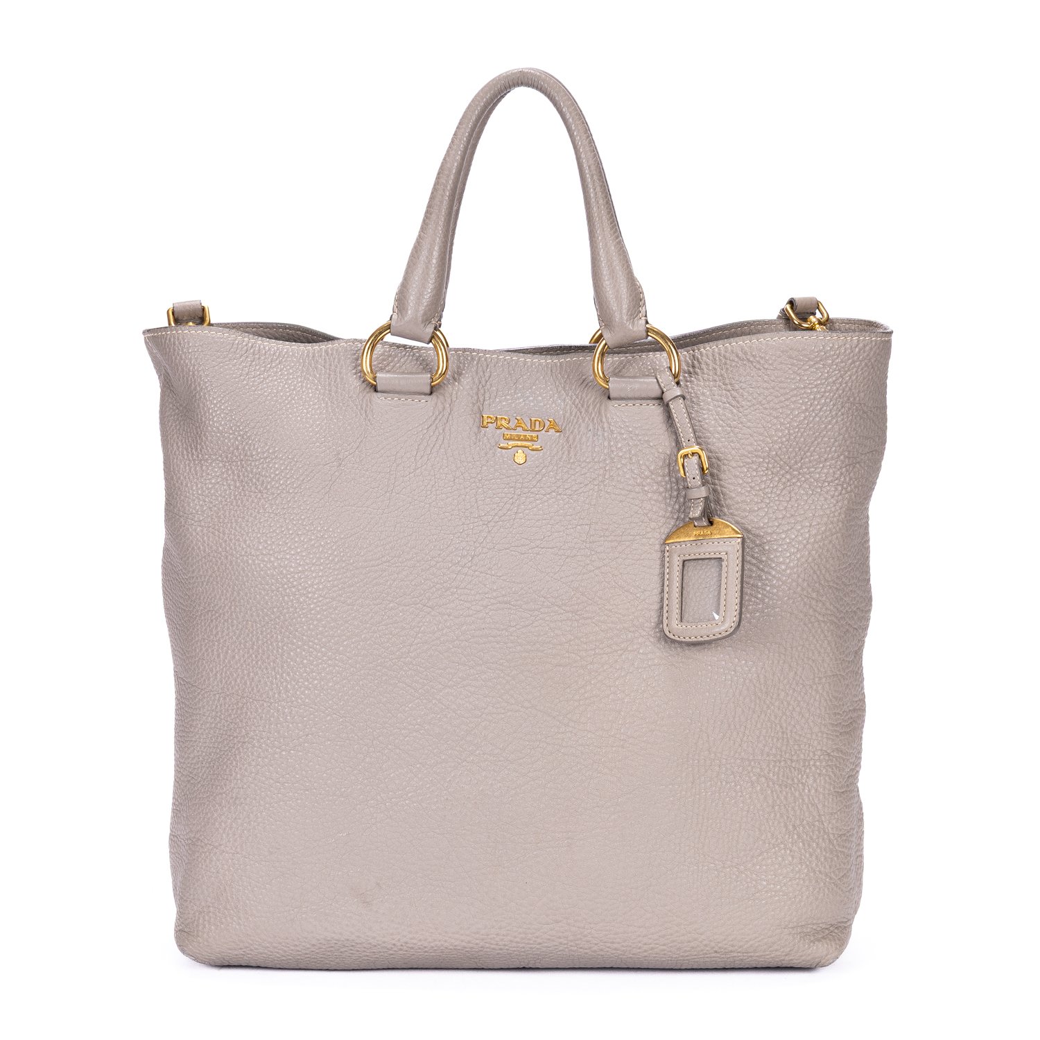 [中古] PRADA プラダショッピングトートグレーヴィテロ ダイノA｜BrandCo Paris - Japan